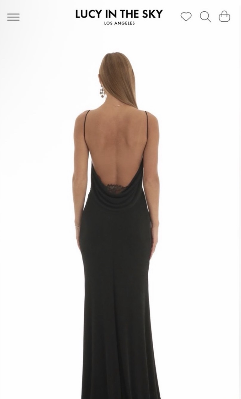 Lucy in the Sky Mira Lace Open Back Maxi Dress by Lucy In The Sky - Pickle Lucy in the Sky Mira Lace Open Back Maxi Dress by Lucy In The Sky - Pickle