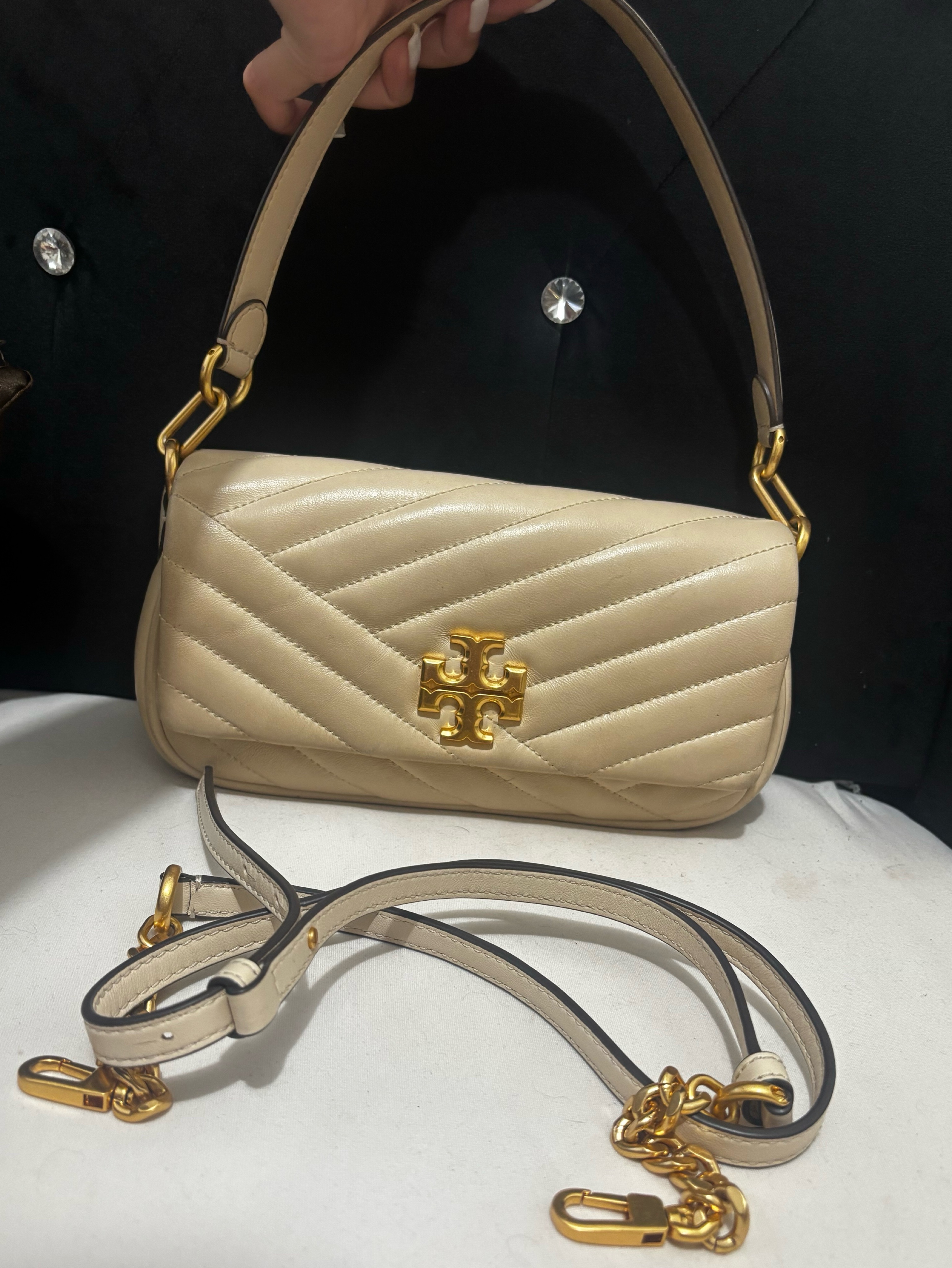 Tory Burch cream/beige bag