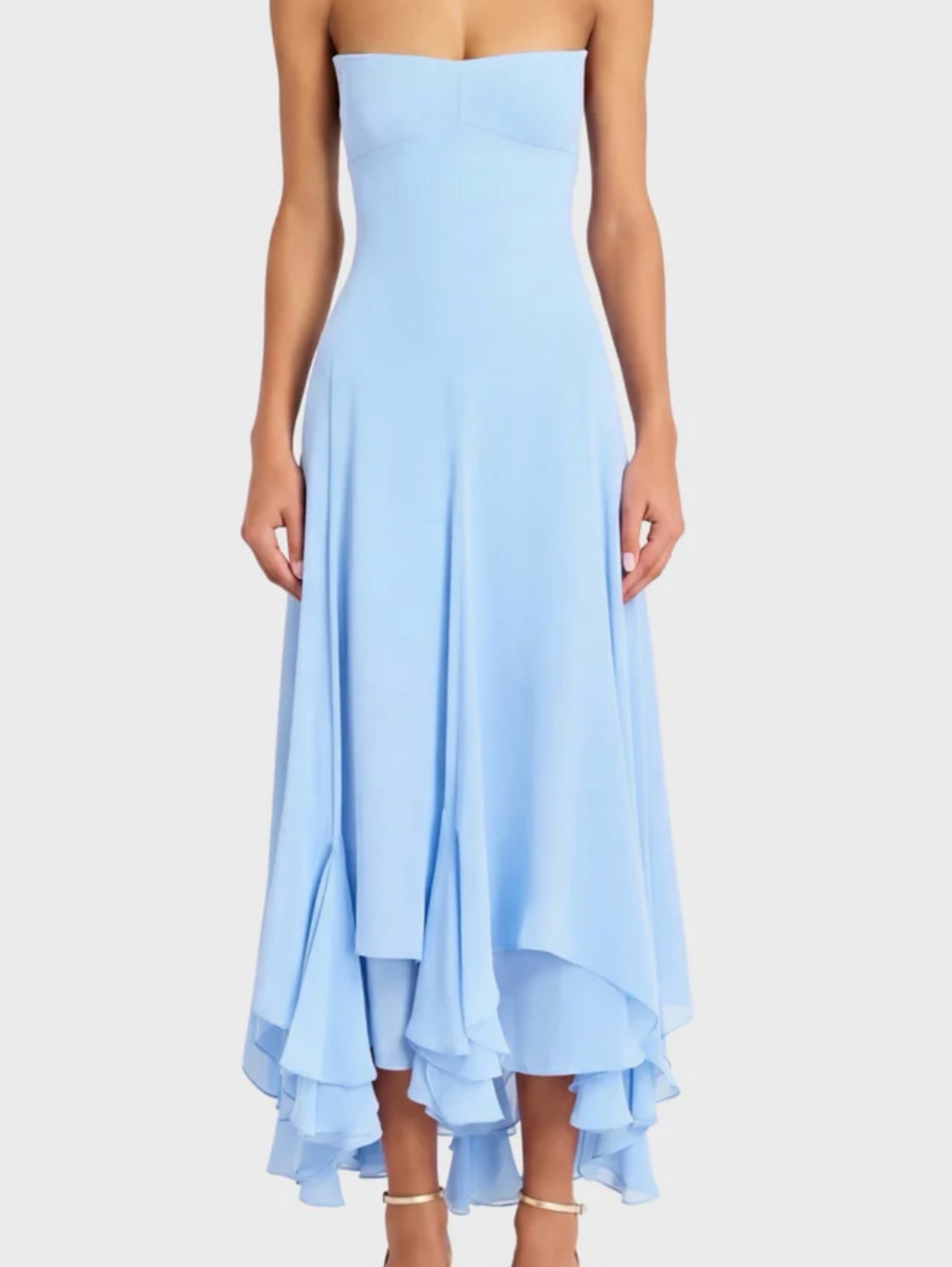 cut out boho dress Patchwork Cutout Maxi with Side Slit Size:10 | UK blowout it offers a sleek Radiant Presence White Sequin