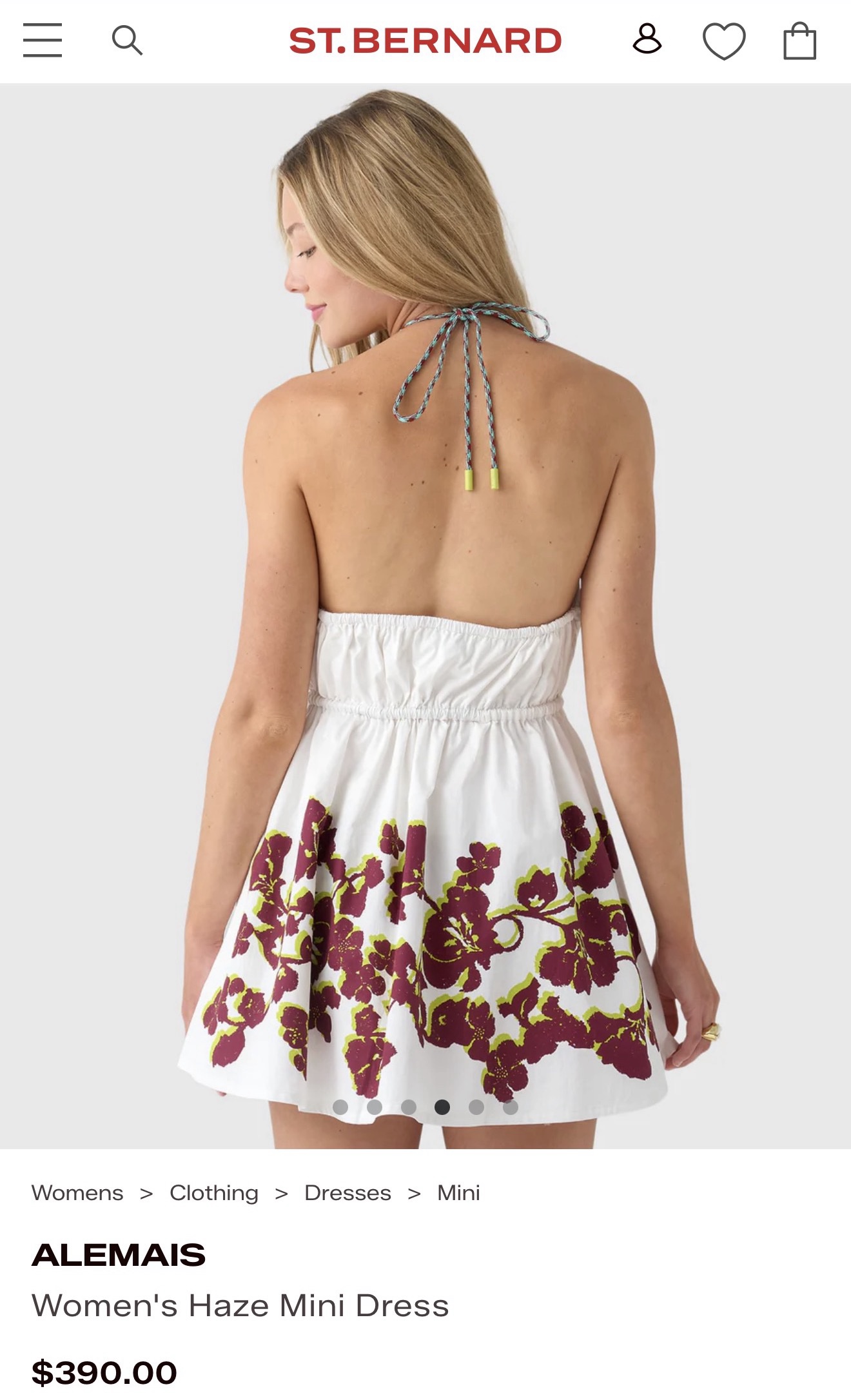 alemais halter mini dress Alemais MINIVESTIDO HALTER LA CHARRASCA en Multi