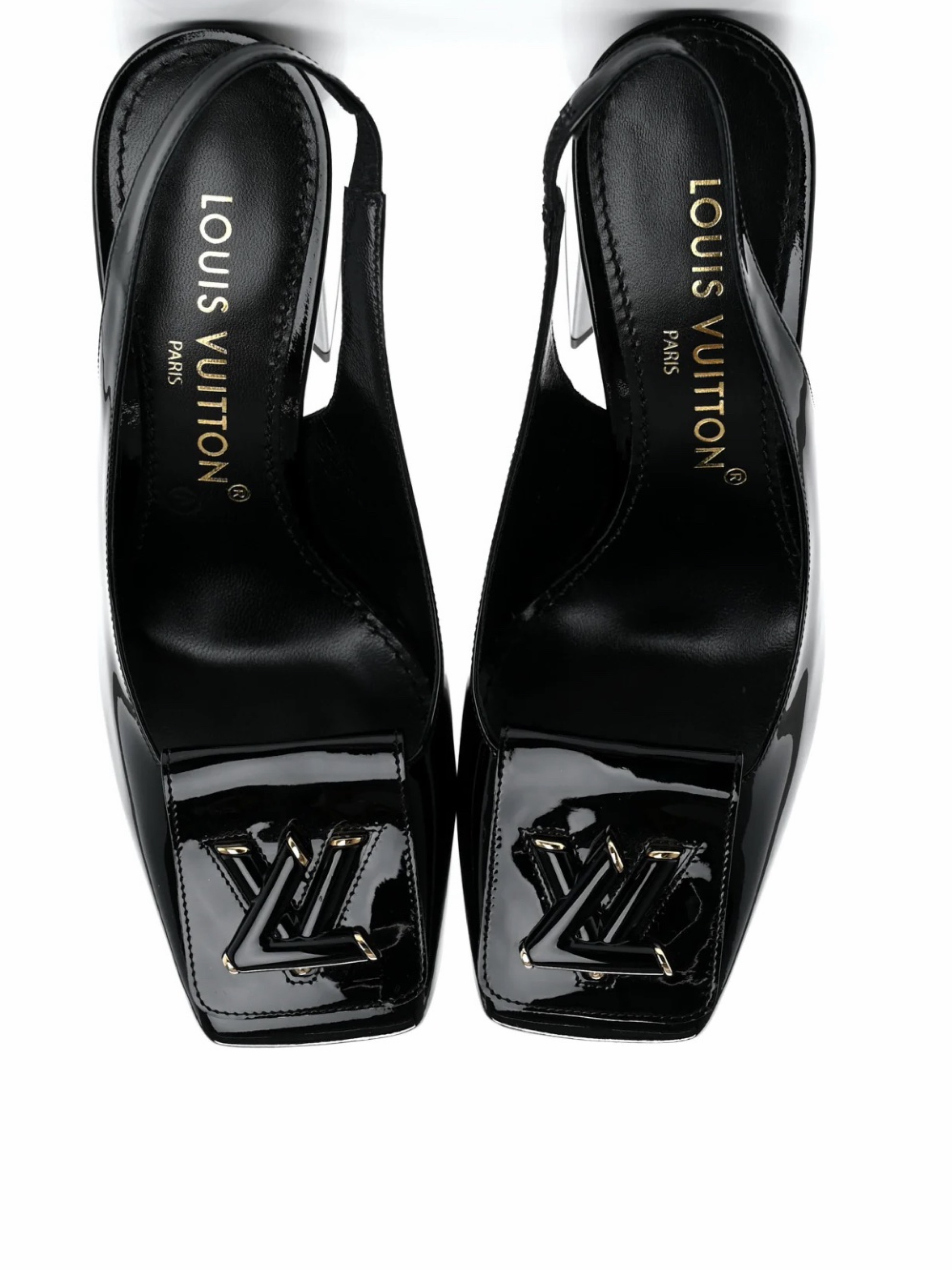 Louis Vuitton Sling Back Heels by Louis Vuitton - Pickle