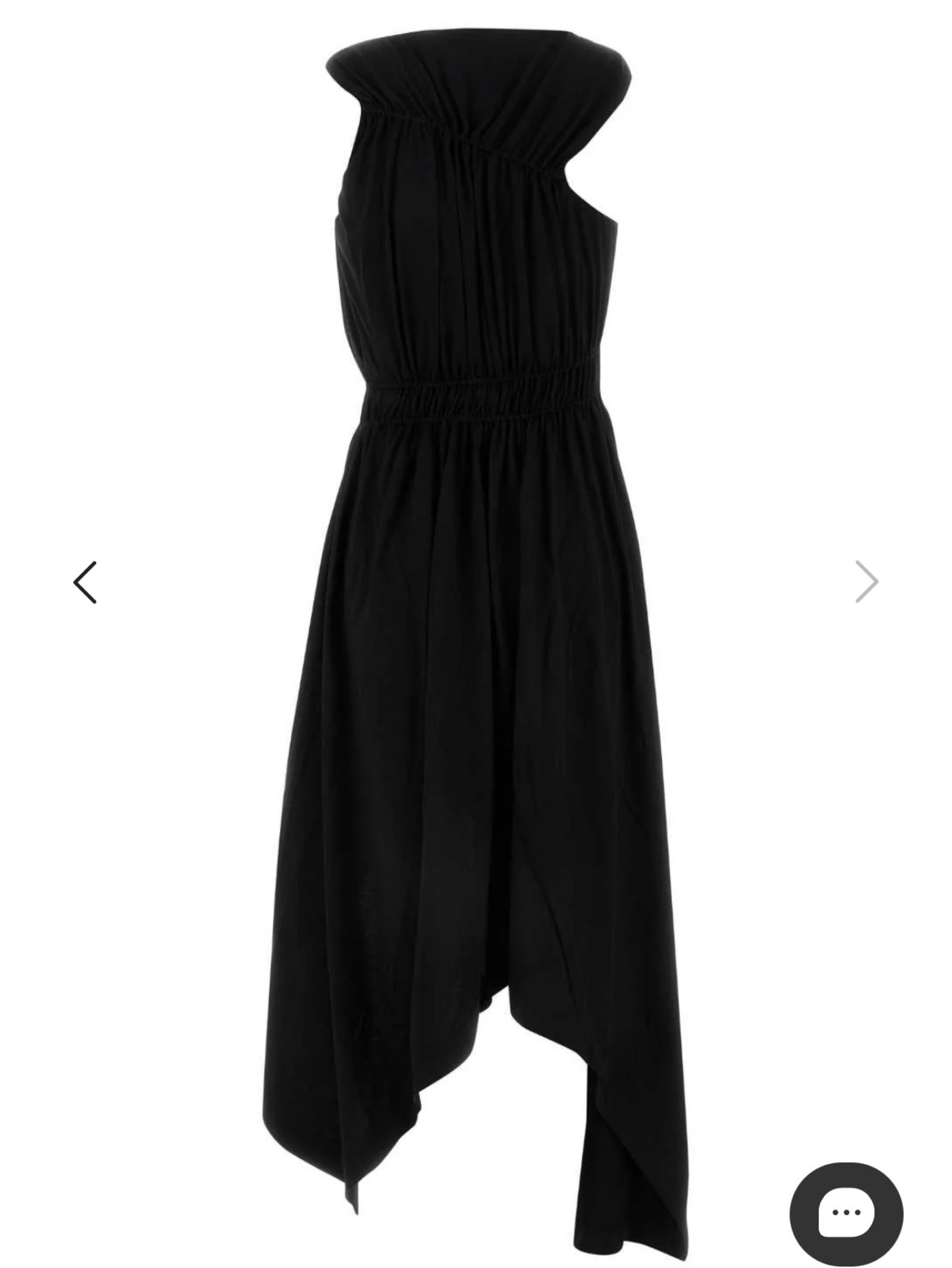Alexander Mcqueen Black Jersey Dress by Alexander McQueen - Pickle
