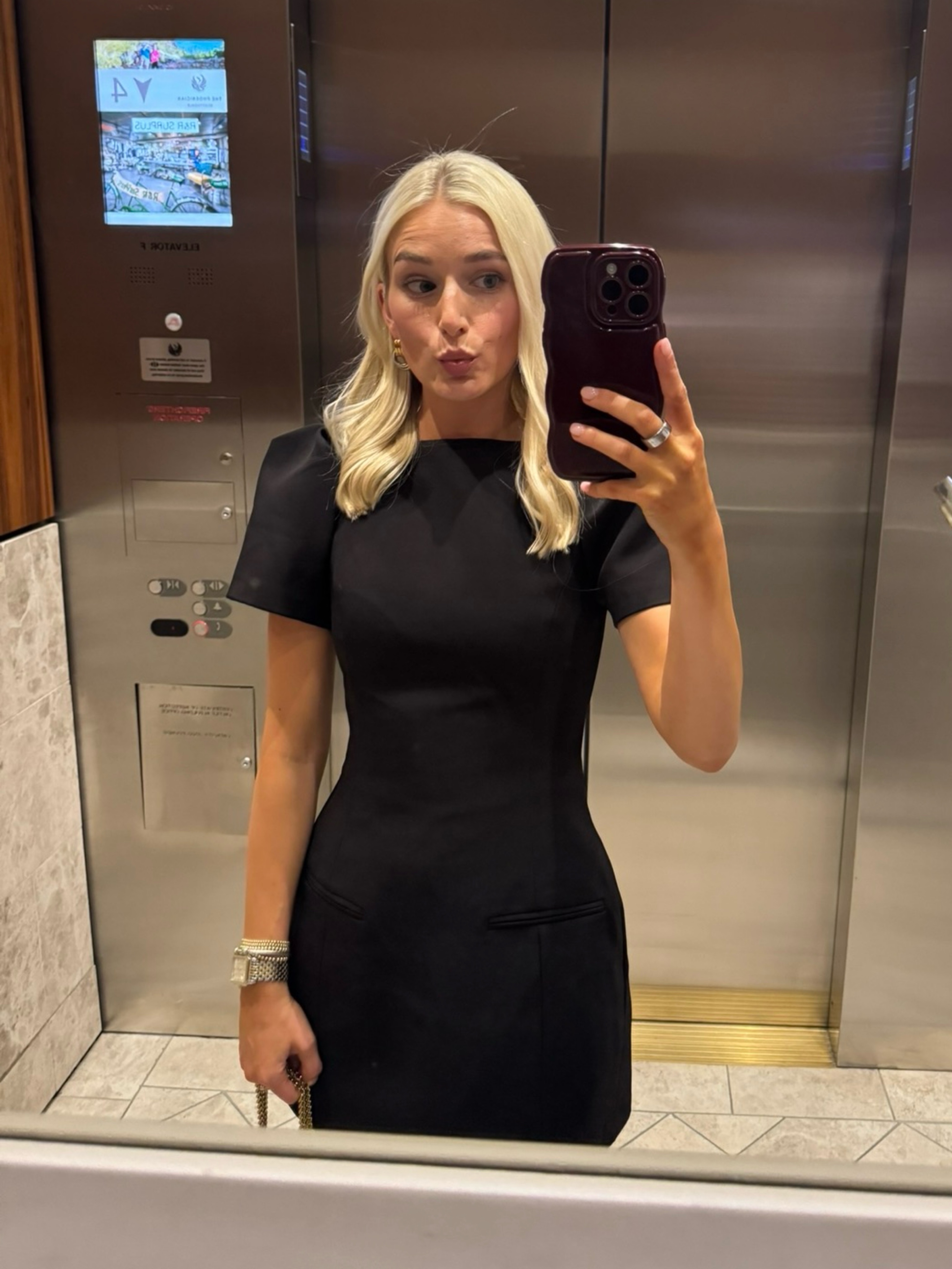 pickle dressed in black Shop Dresses youll never have to worry about see BERNADETTE Black Charlie Dress by