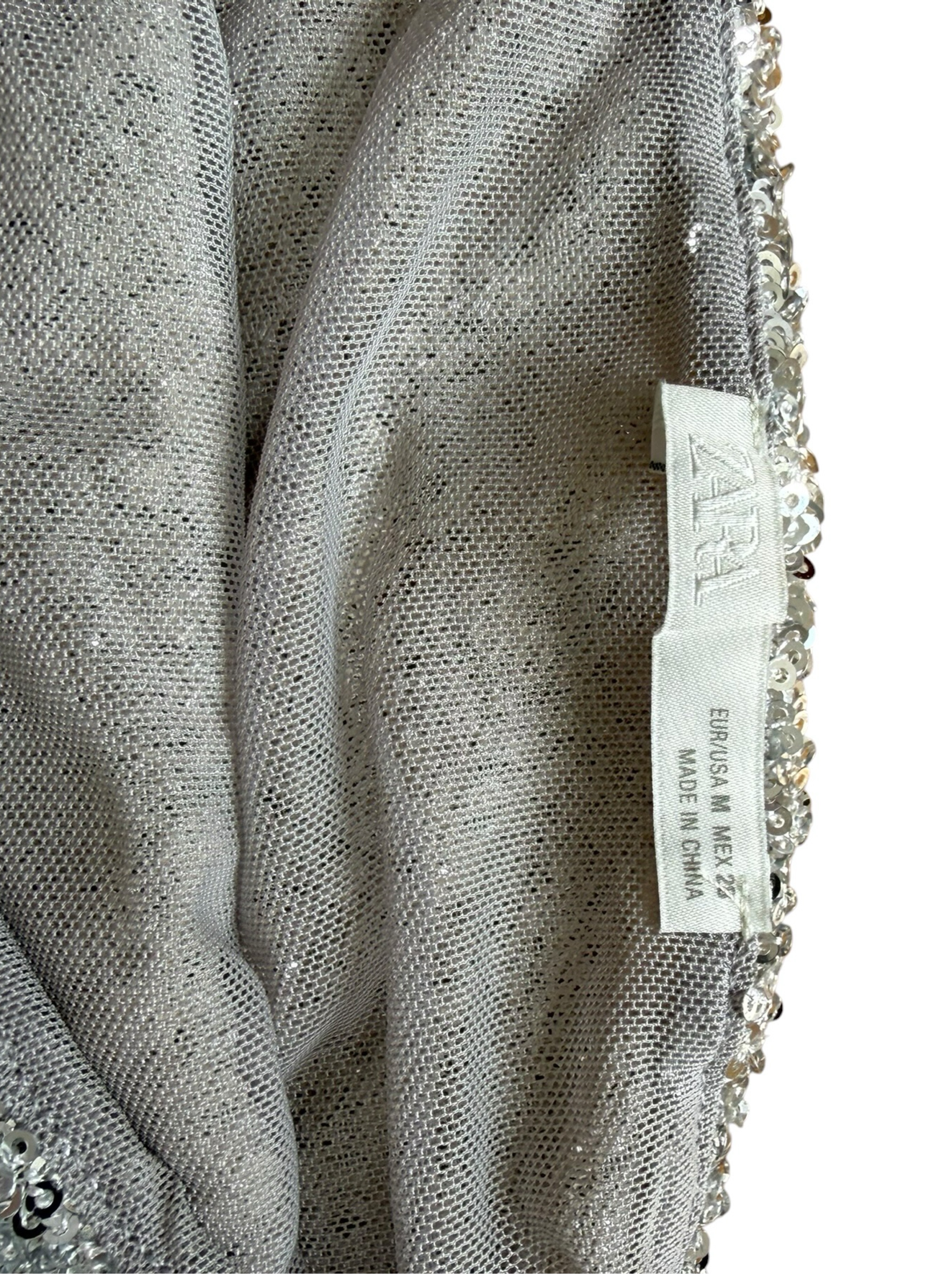 Zara Silver Sequin Tube Top, by Zara - Pickle