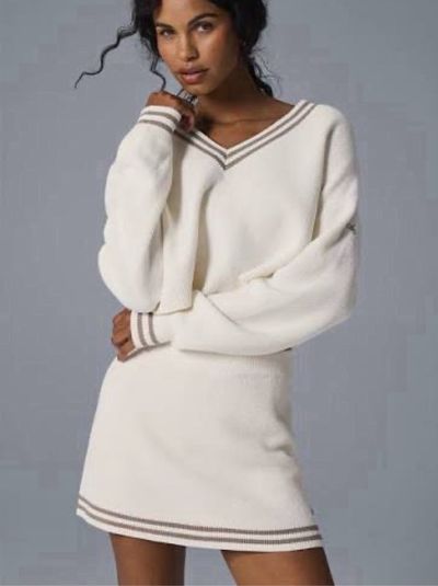 Alo Sweater Dress and V-Neck Pullover Set by ALO | Pickle Alo Sweater Dress and V-Neck Pullover Set by ALO | Pickle