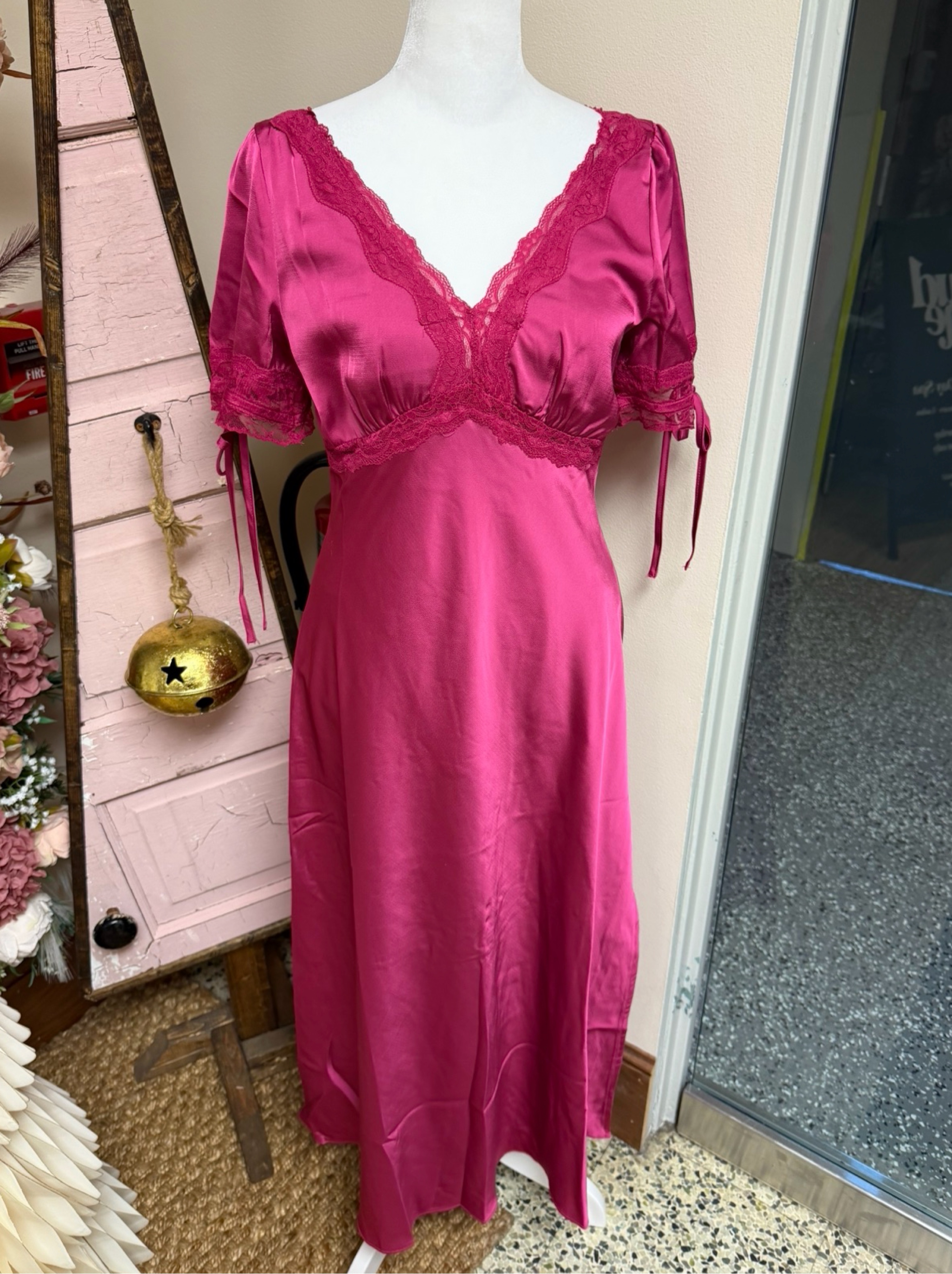 dress forum satin dress Dress Forum FW 2024 Look Book FD11960-CP112