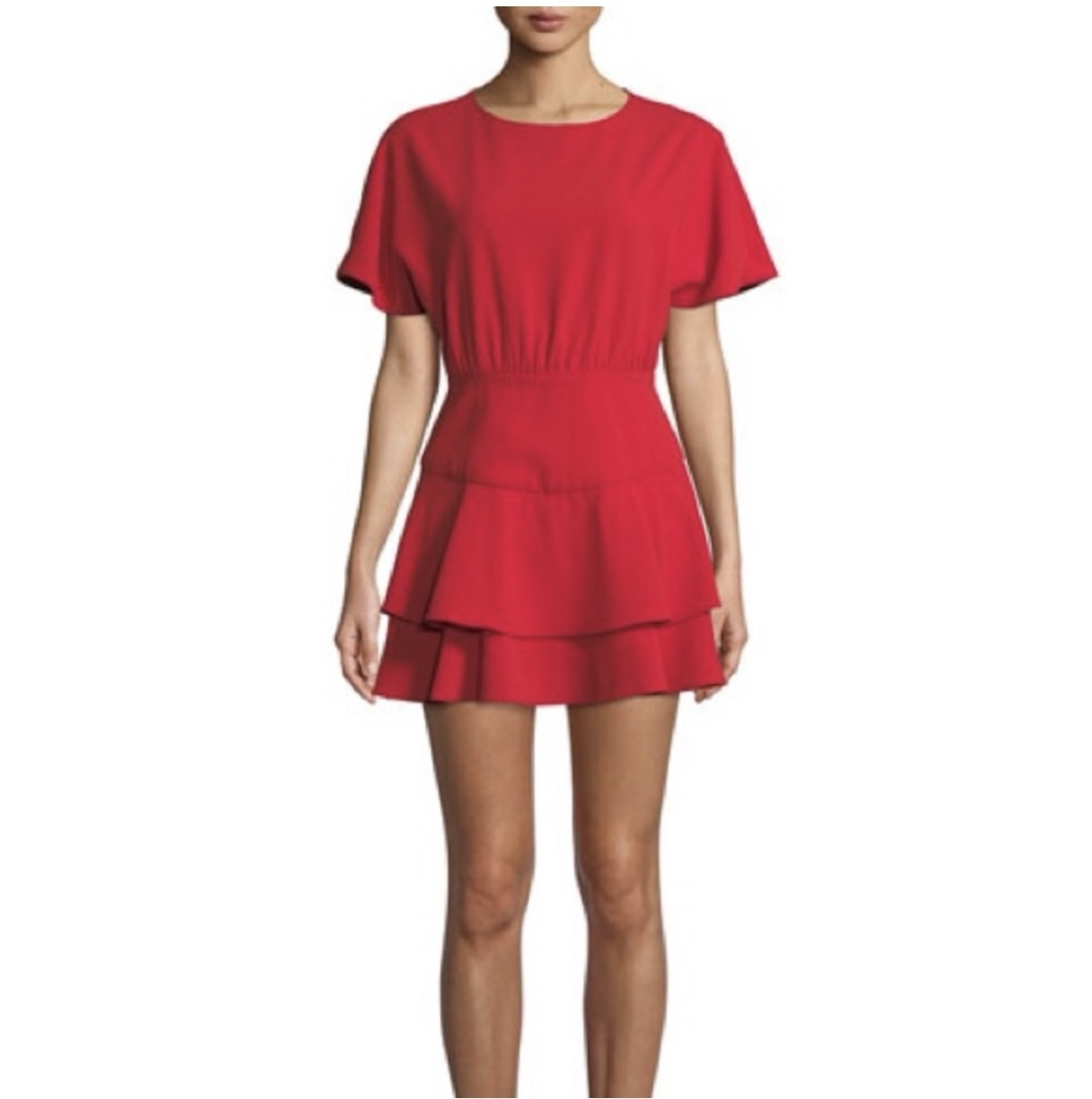 Alice + Olivia Red Mini Dress