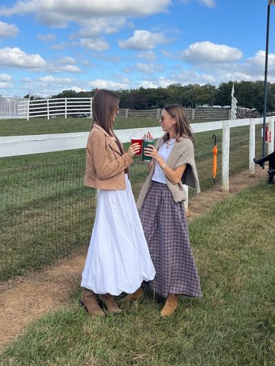 Hill House Home Spencer Plaid Delphine Nap Skirt by Hill House
