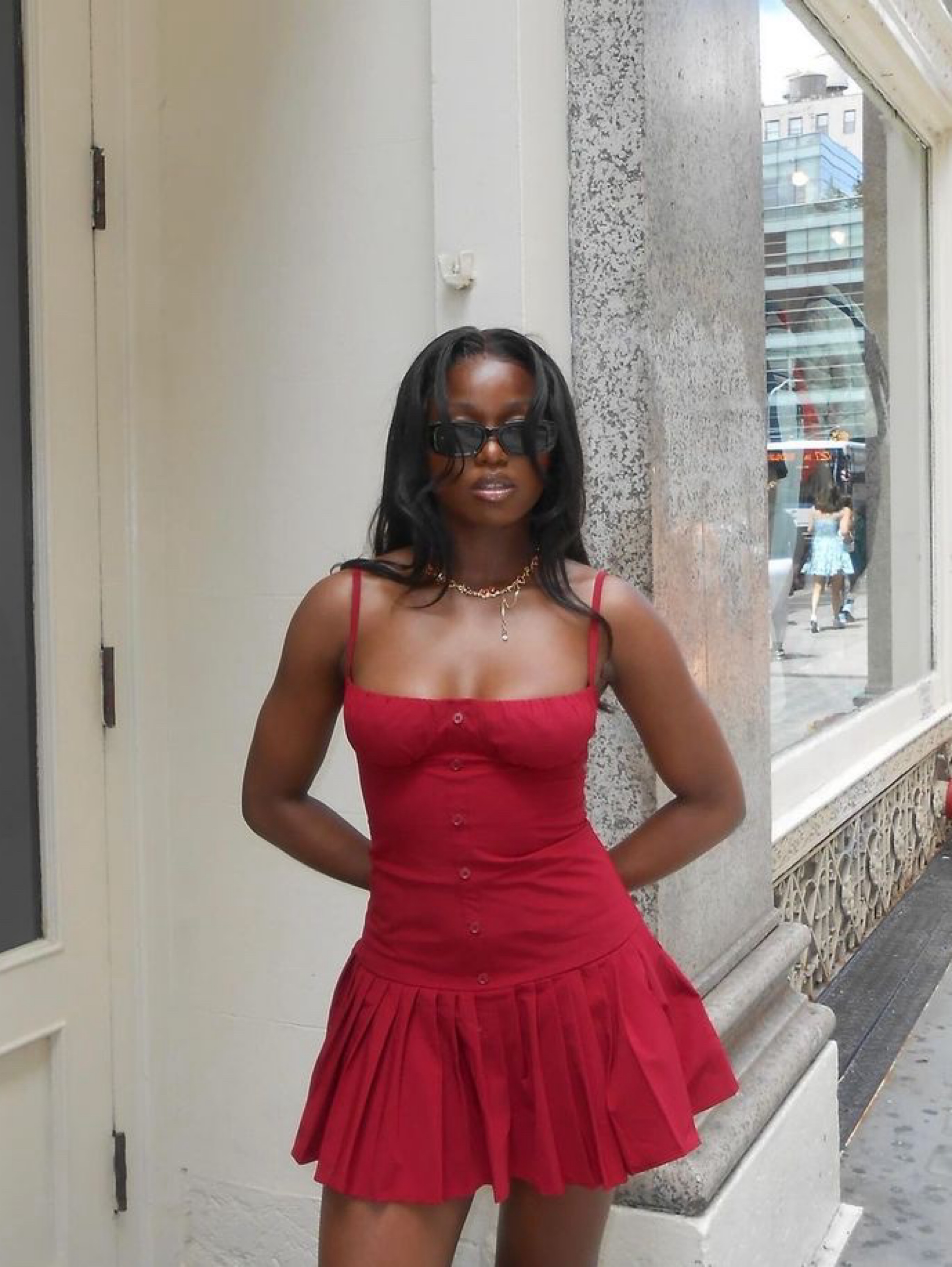 fenity red dress Fenity Red Serena Dress by Fenity Fashion