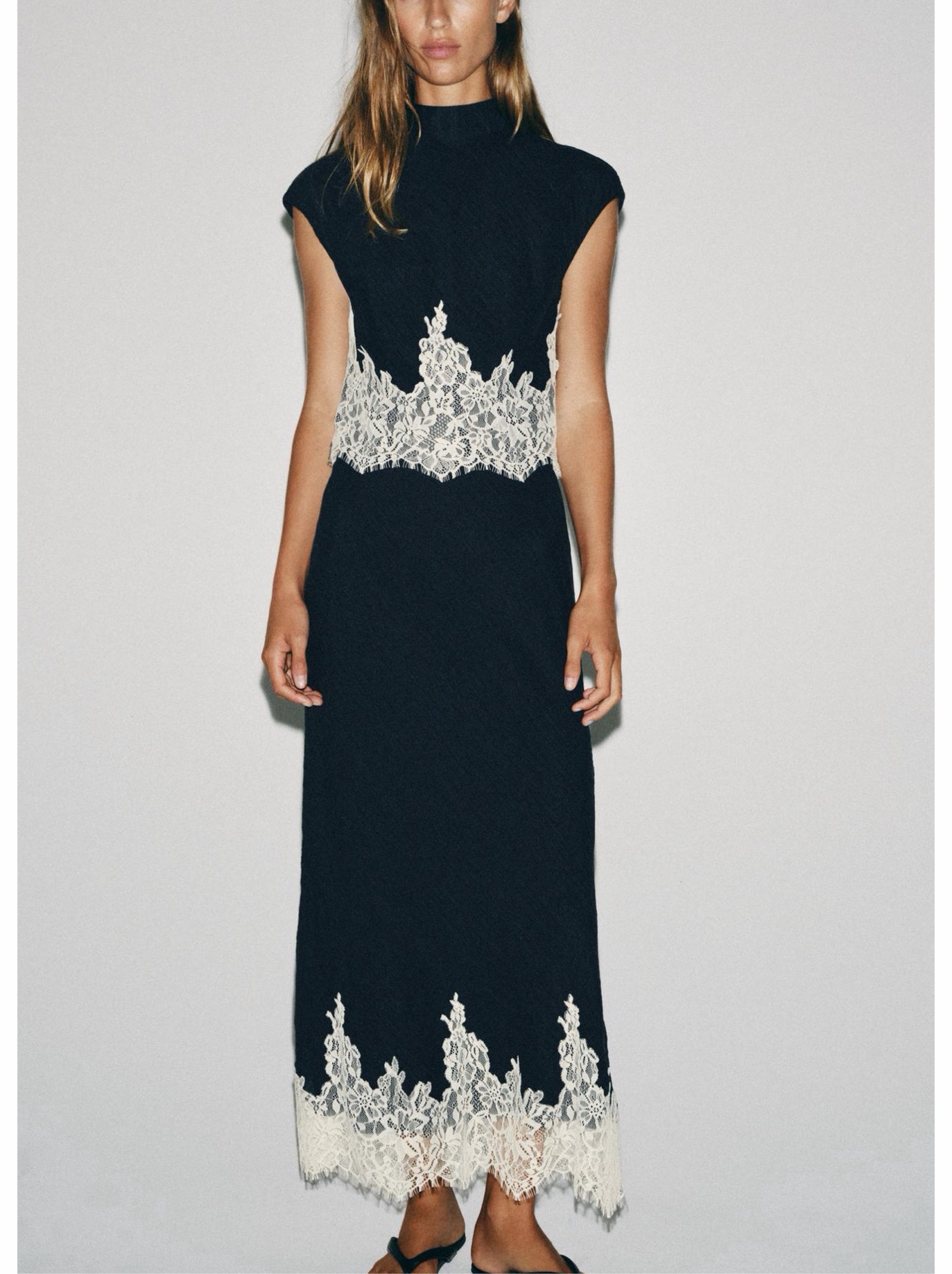 Zara lace trim SET
