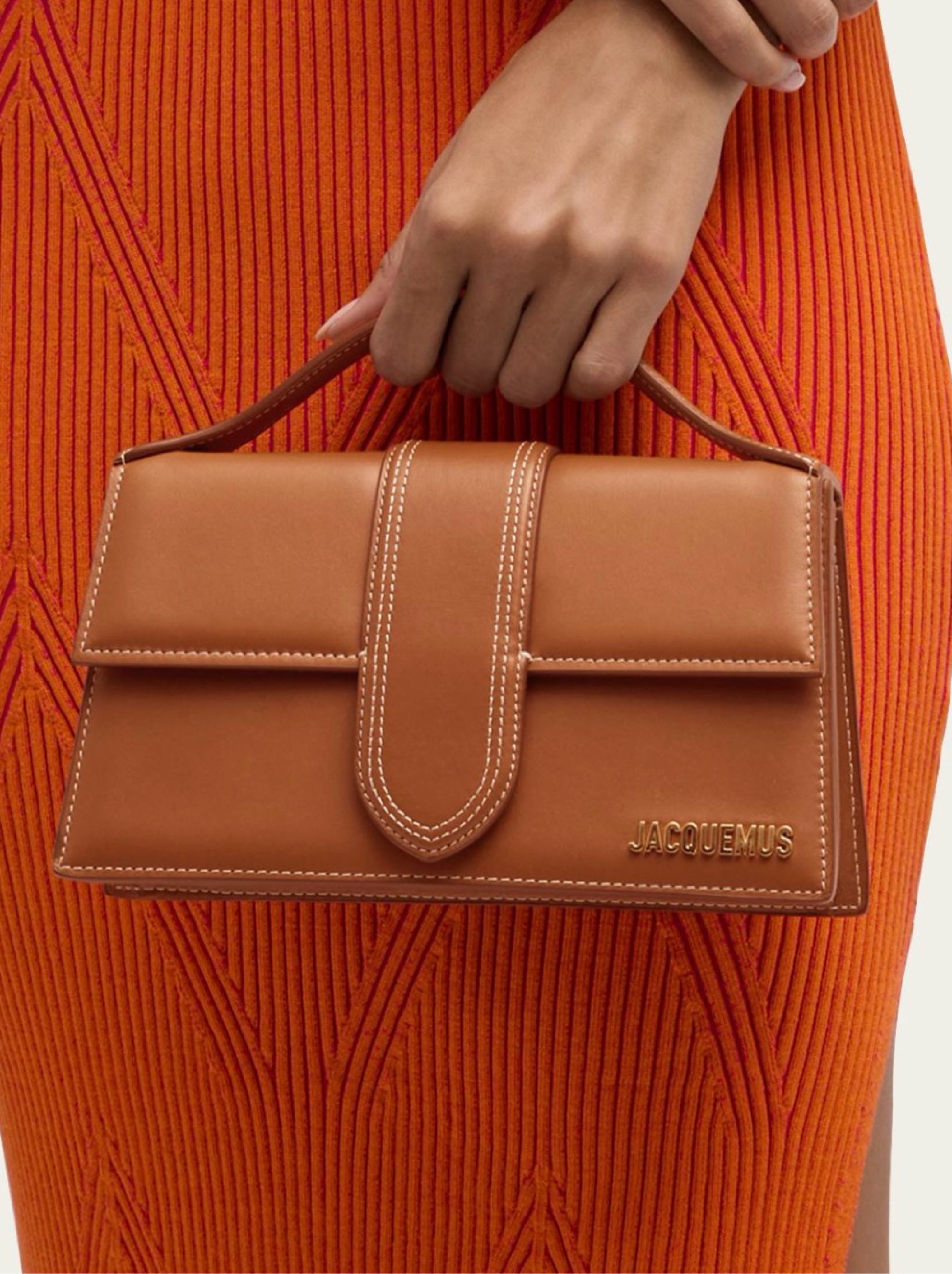 Jacquemus Le Grand Bambino Leather crossbody bag