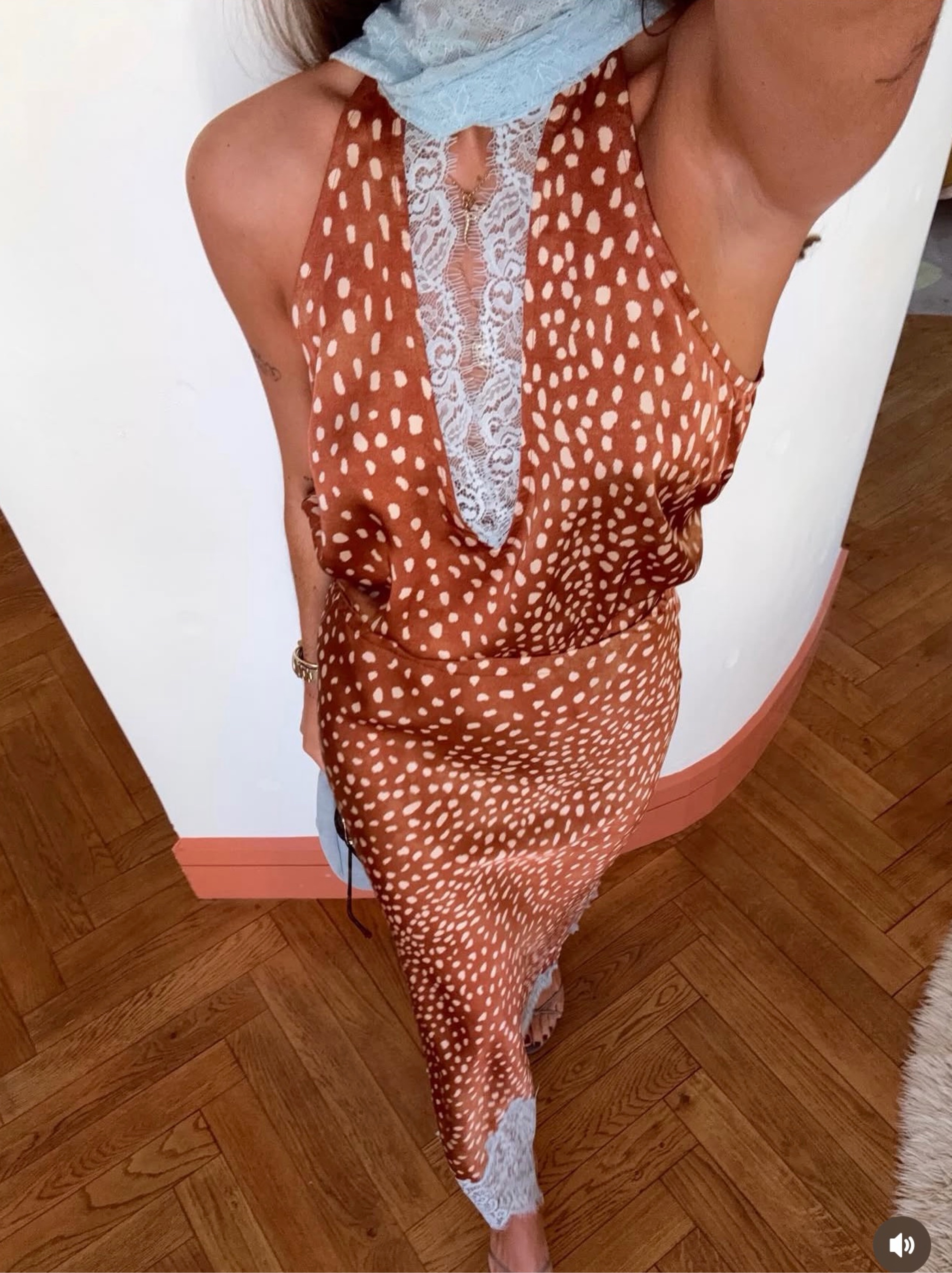 Neverfullydressed SET in deer print