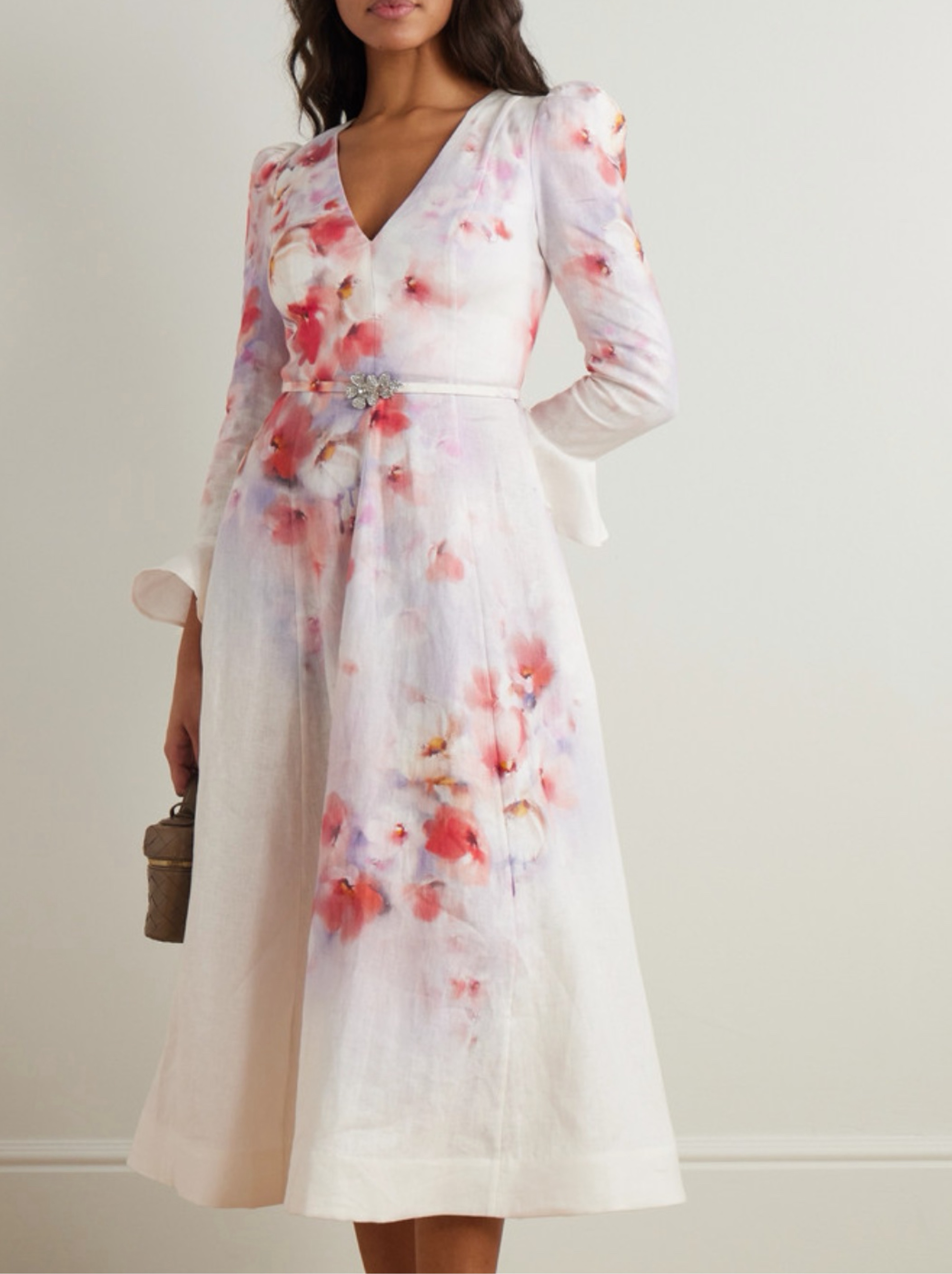 Zimmermann floral midi dress