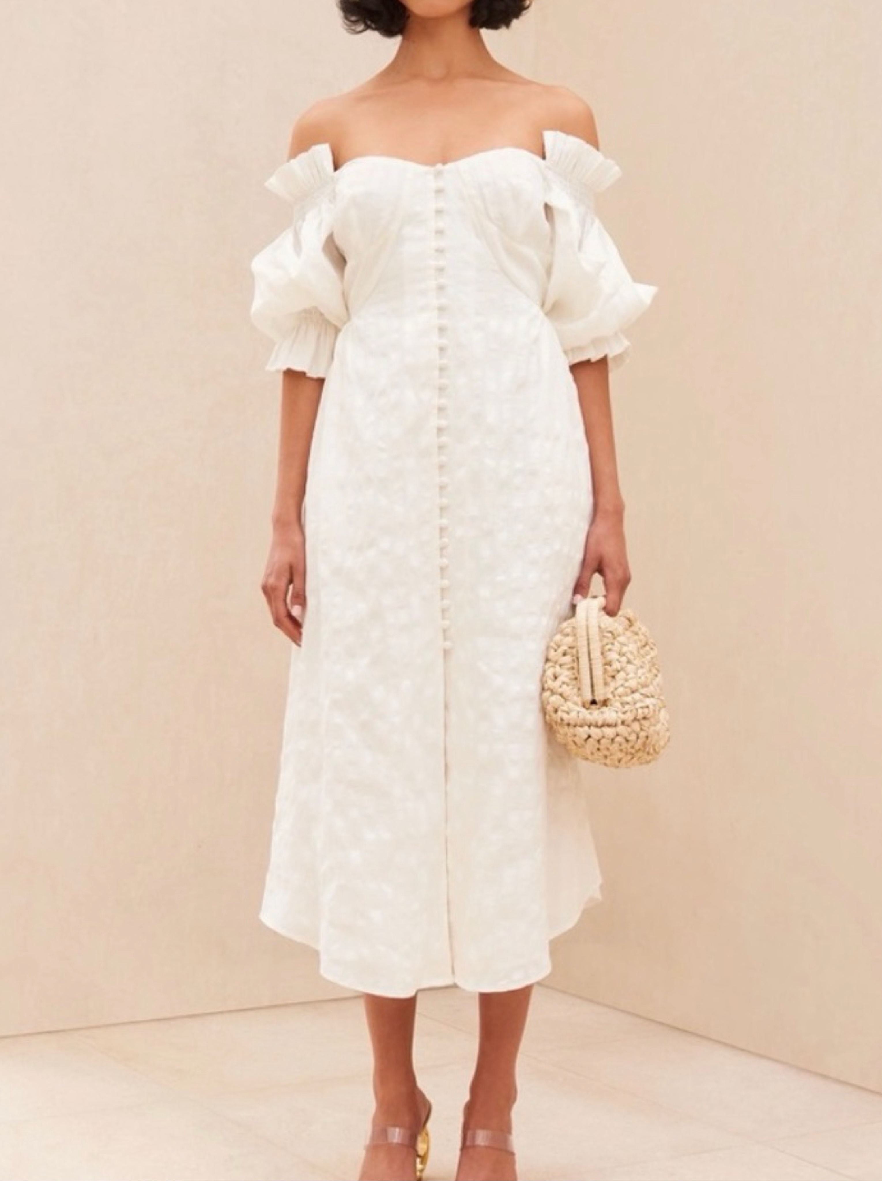 Cult Gaia white dress