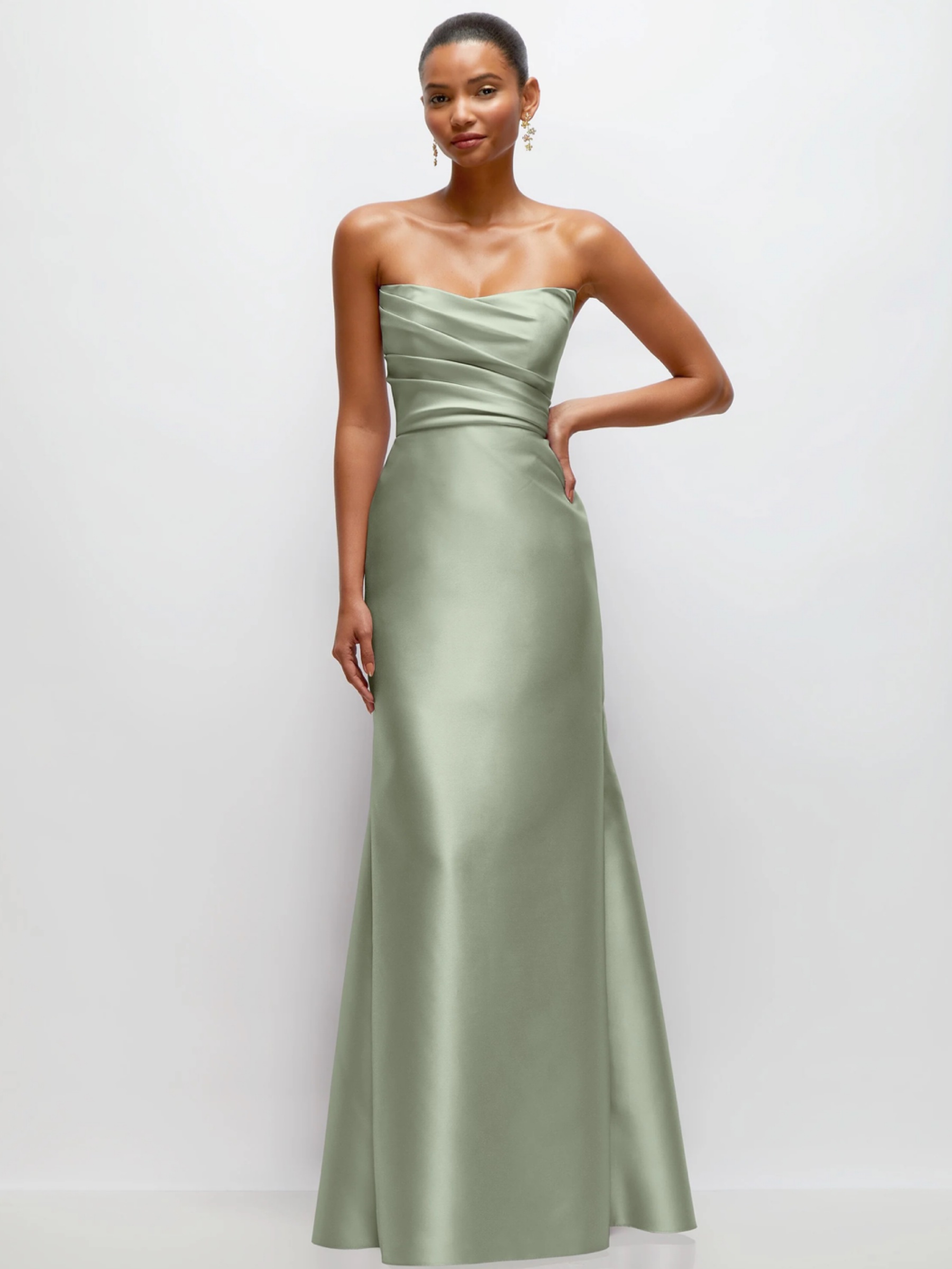 Sage Bridesmaid Dress by The Dessy Group