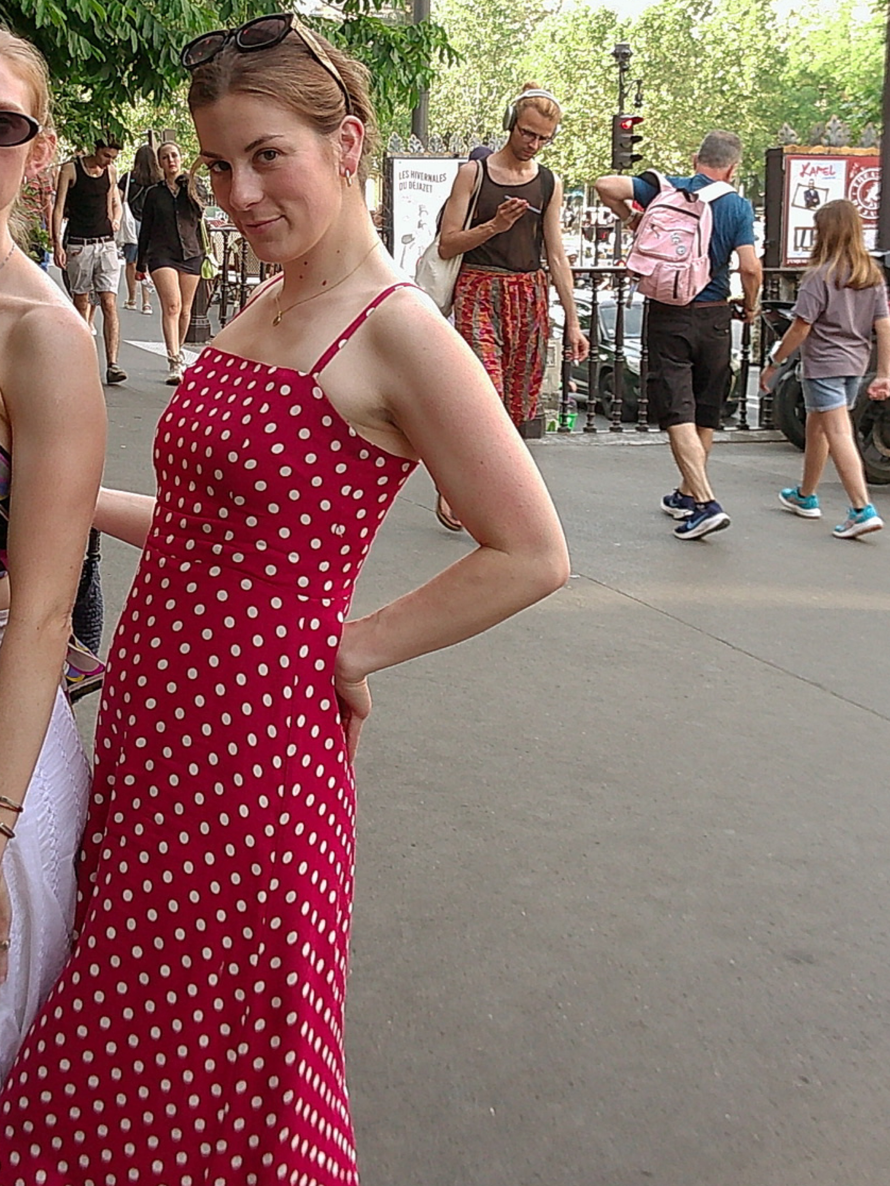 red and white polka dot midi dress RED POLKA DOT DRESS FOR VALENTINES DAY Shop Daisy Lane