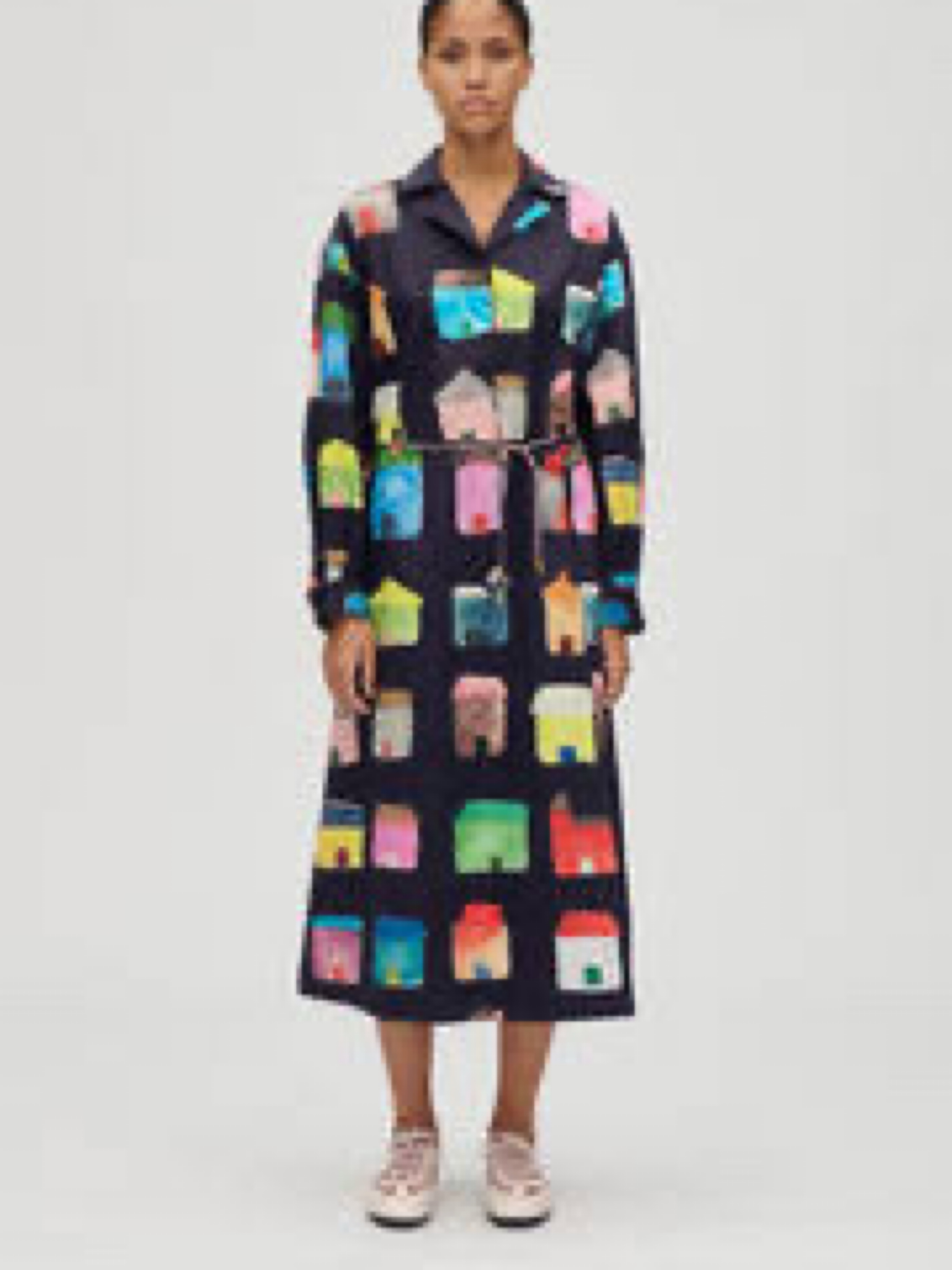 Stine Goya Refugios Dress House 馃彔 Print