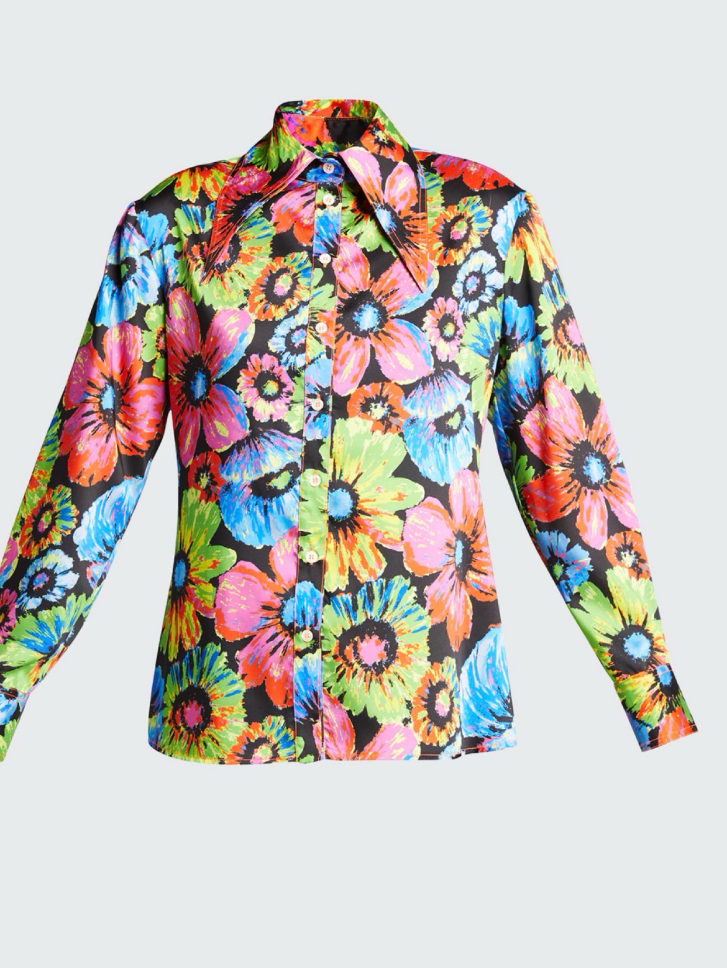 Christopher John Rogers Painterly Blouse 008 Collection