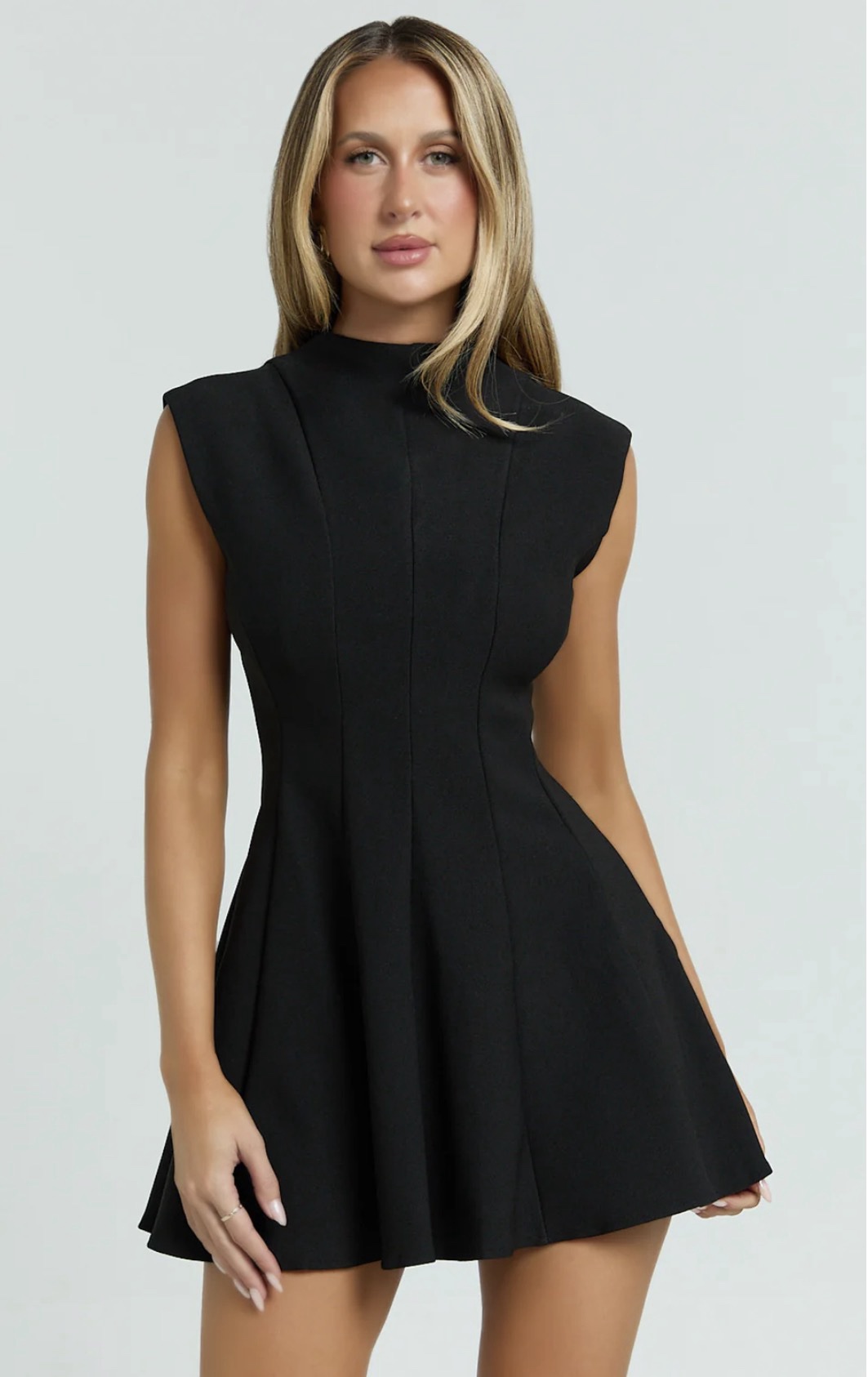 black mini dress showpo Showpo - Marzy Mini Dress