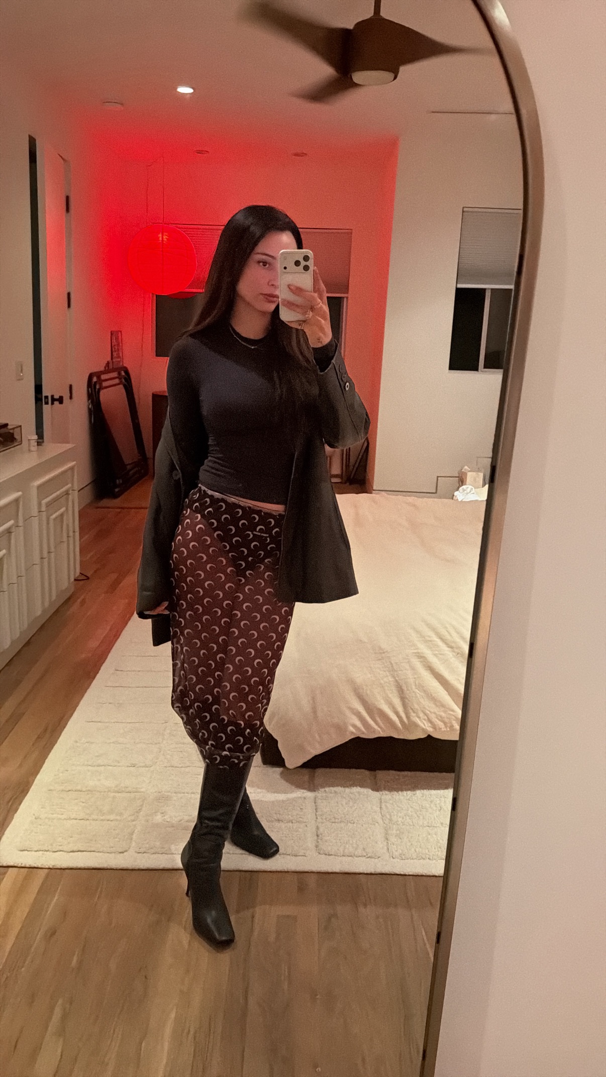Marine Serre Skirt