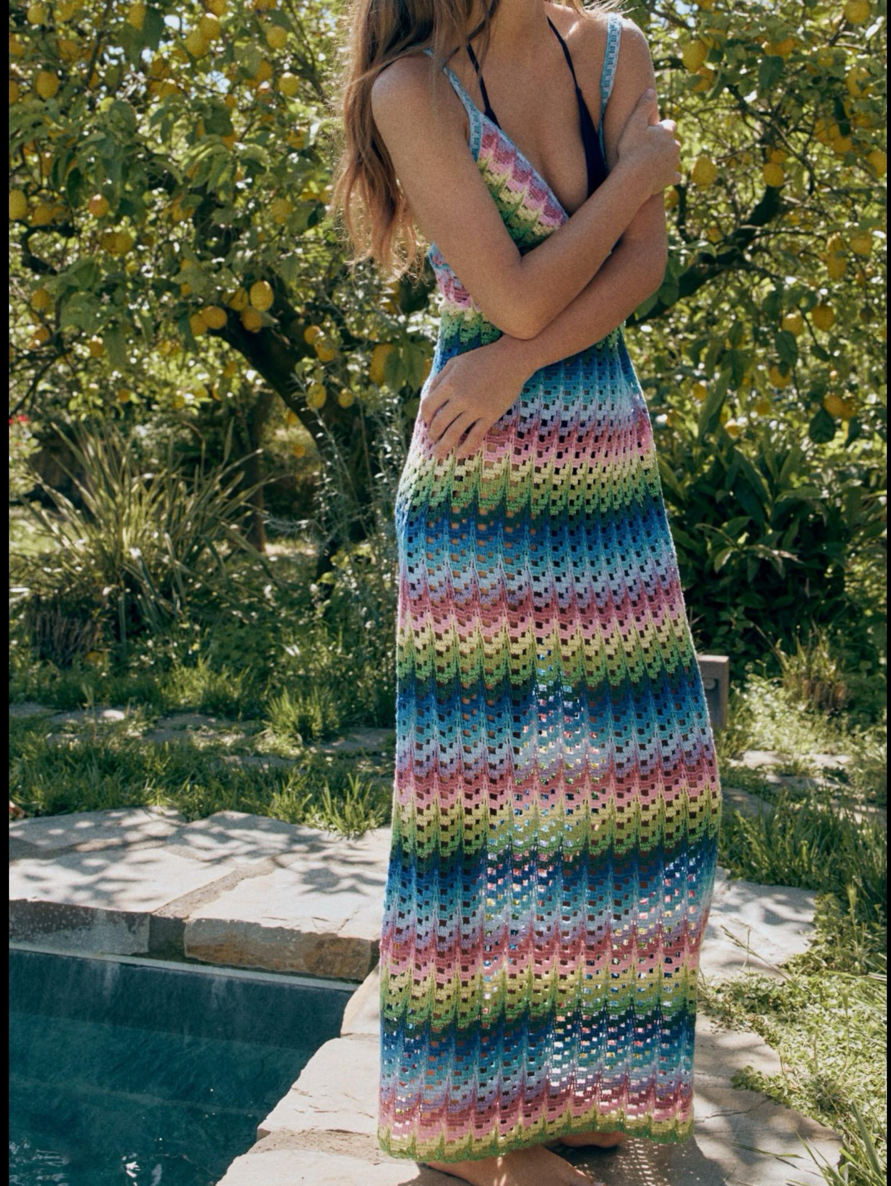 knit dress zara Zara - Knit Belted Dress - Ecru - M