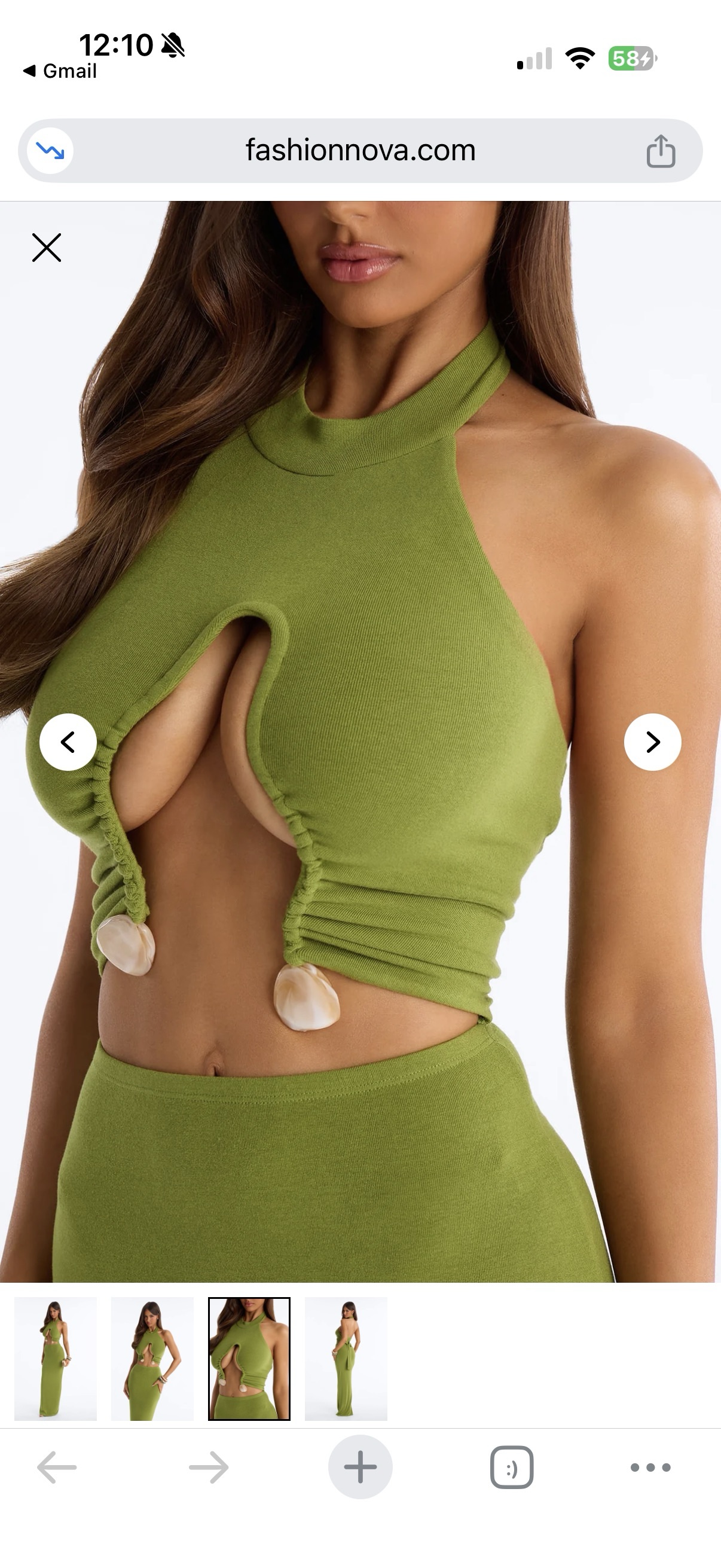 Lime Green Cutout Bodycon Maxi Dress by Fashion Nova - Pickle