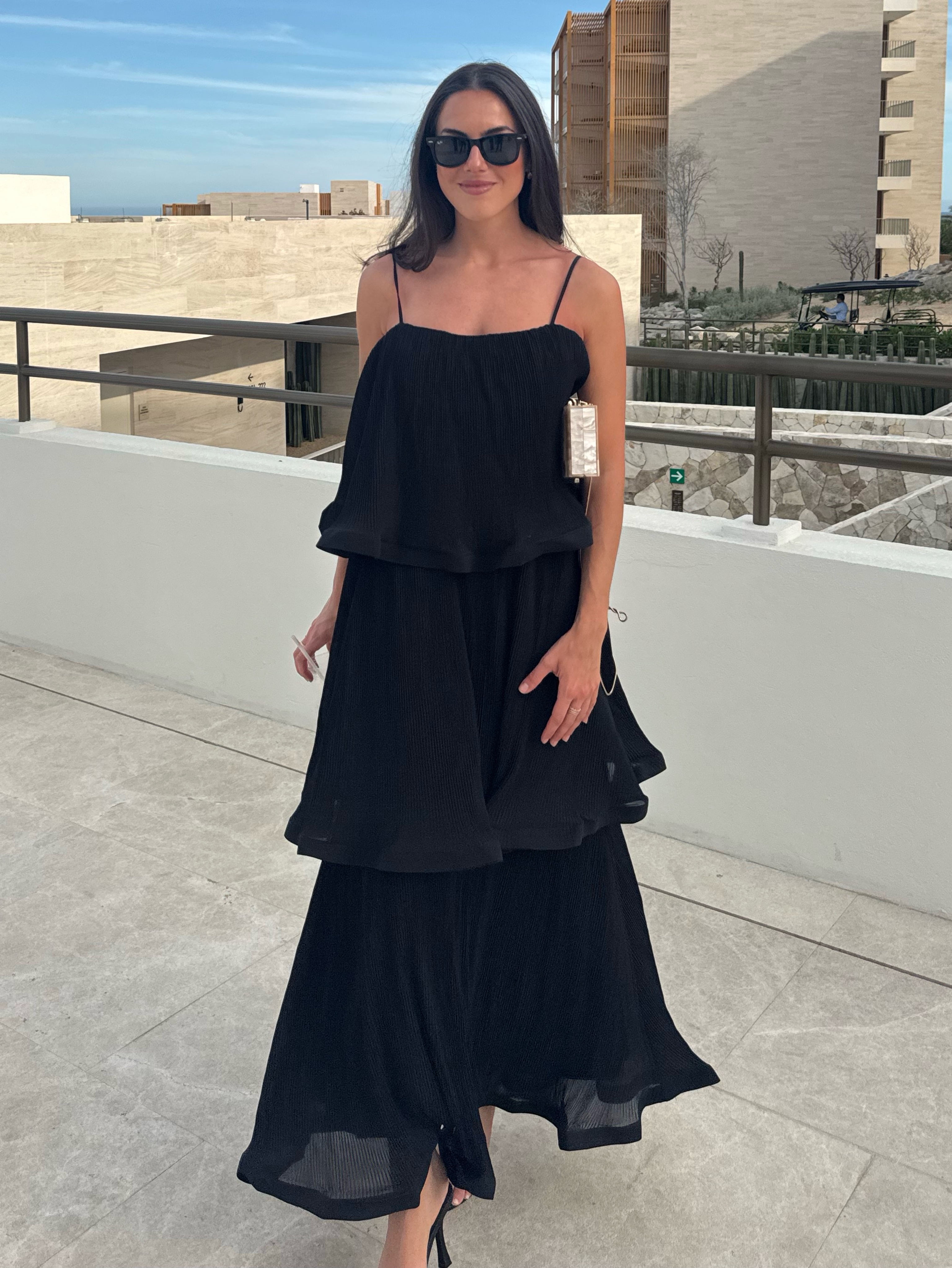 nakd fashion dress Soft Line Draped Maxi Dress - Draped Dresses - Black