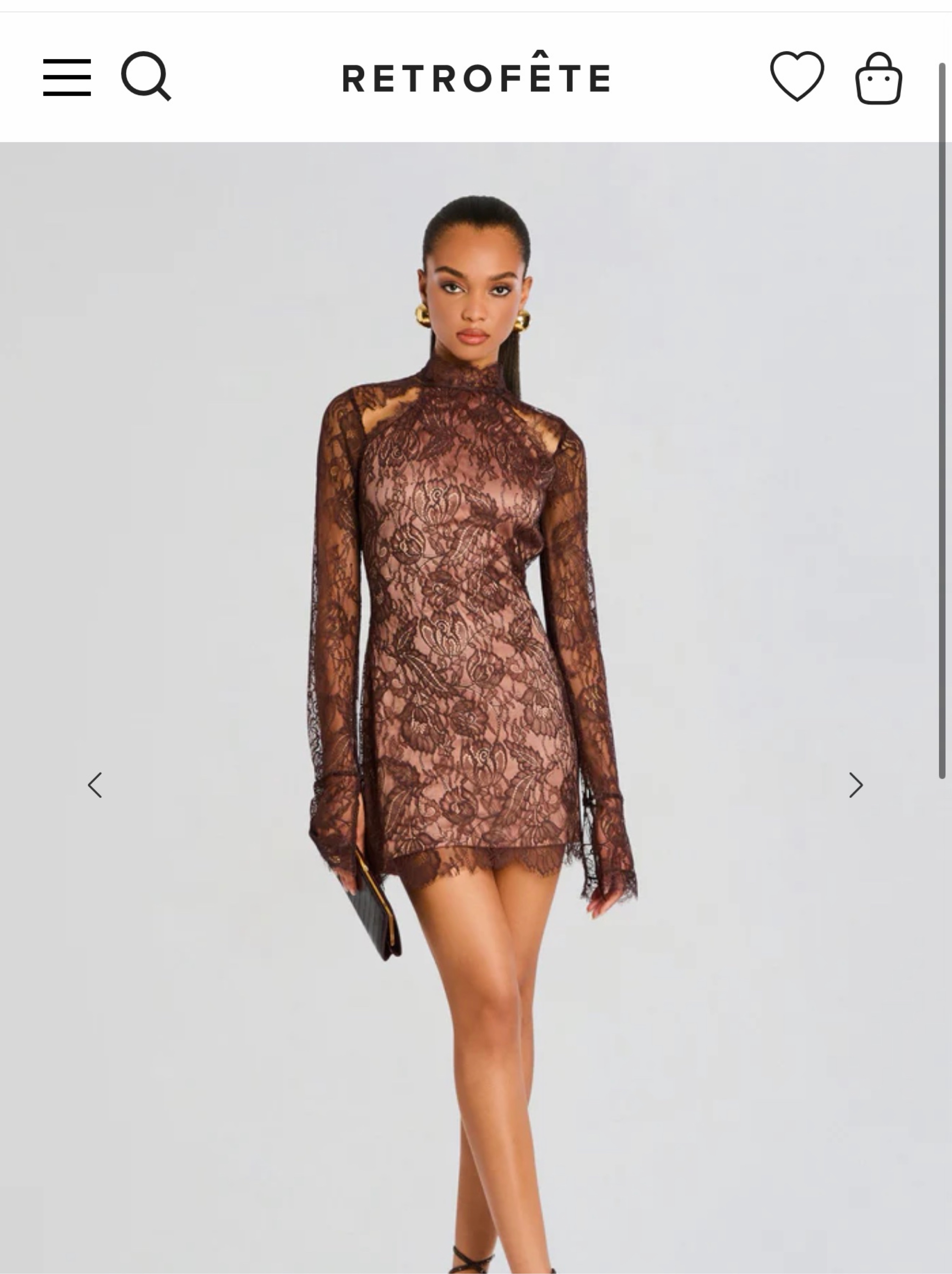 gilana lace dress retrofete Gilana Lace Dress  Retrofete