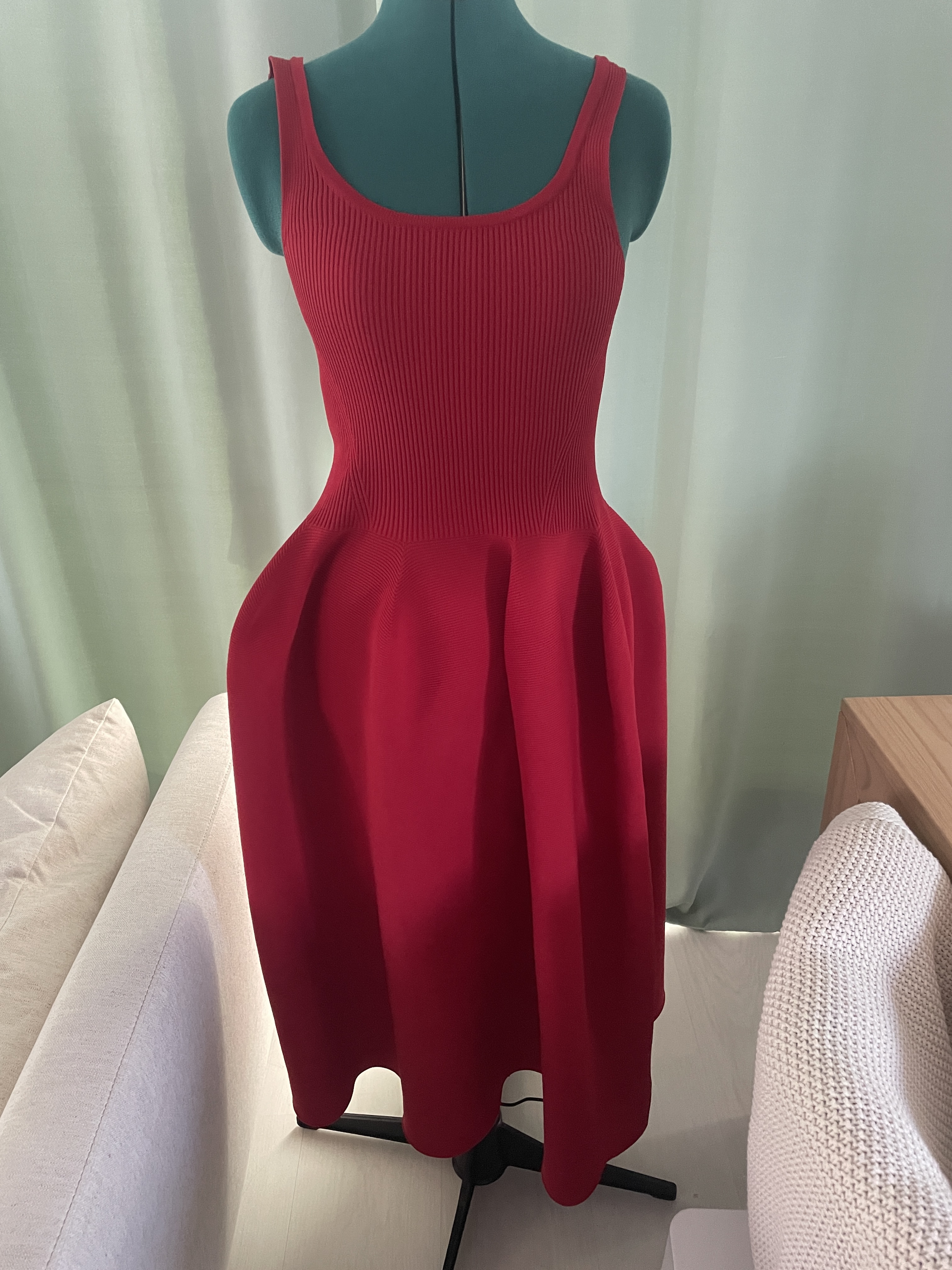 CFCL knit fabric red dress by CFCL - Pickle