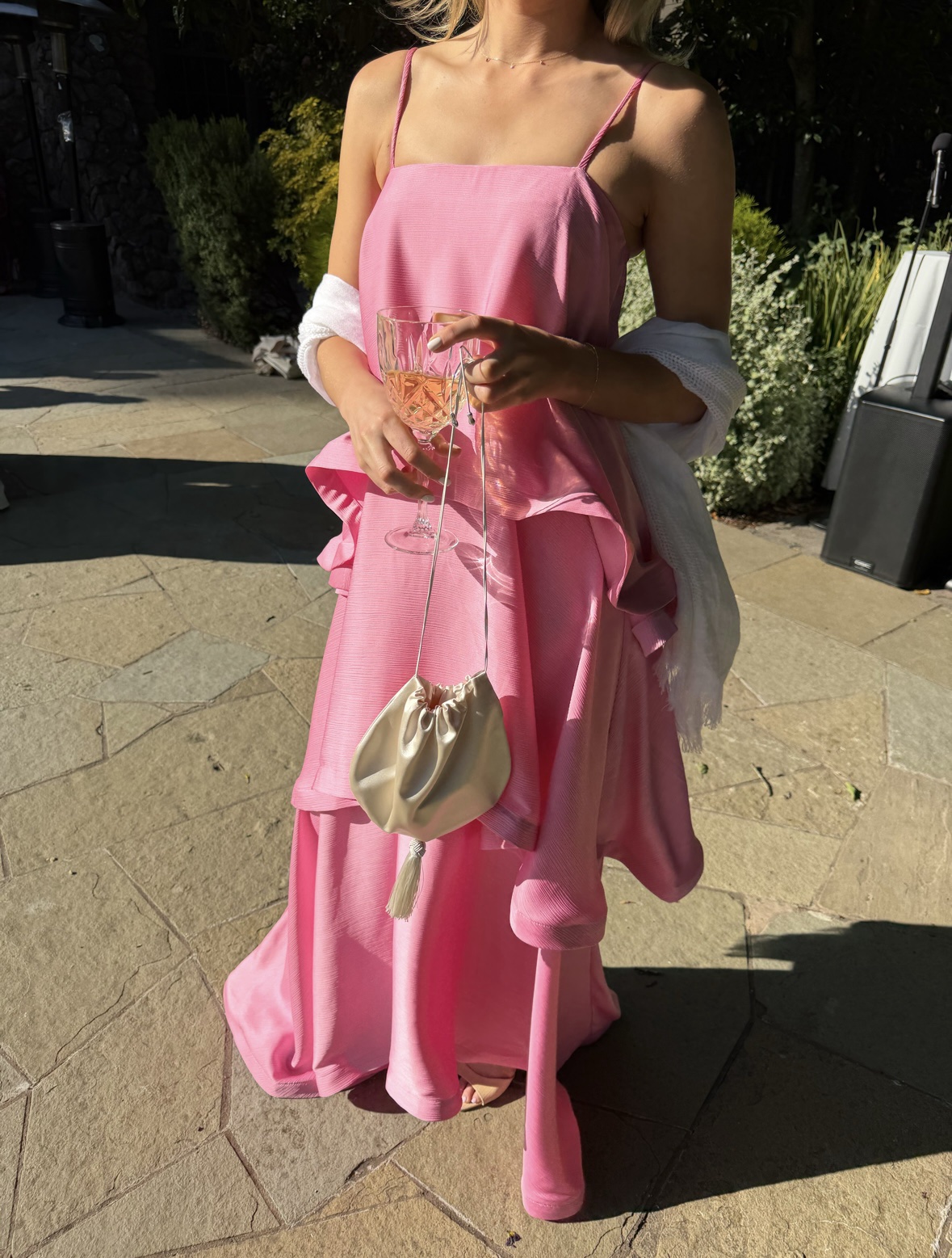 Elliatt Tilly Tiered Maxi Dress In pink by Elliatt - Pickle Elliatt Tilly Tiered Maxi Dress In pink by Elliatt - Pickle
