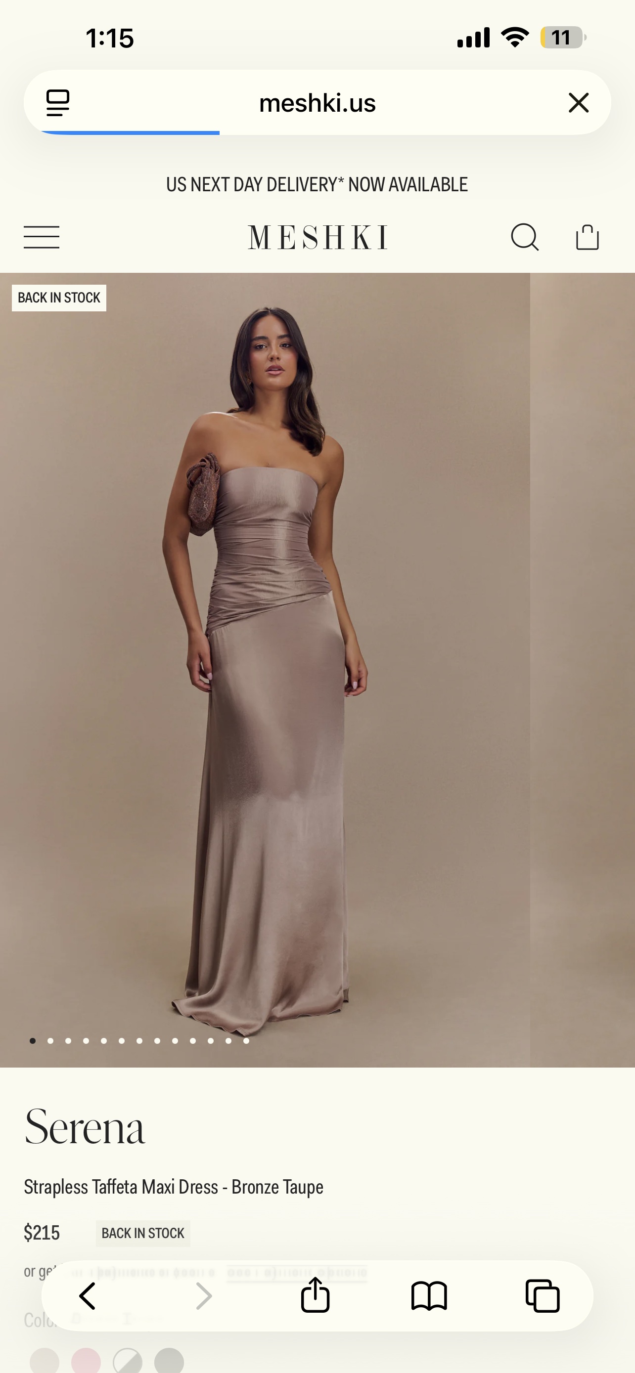 strapless taffeta maxi dress Taffeta Strapless Maxi Dress: Sweetheart Bubble Gown - Handmade