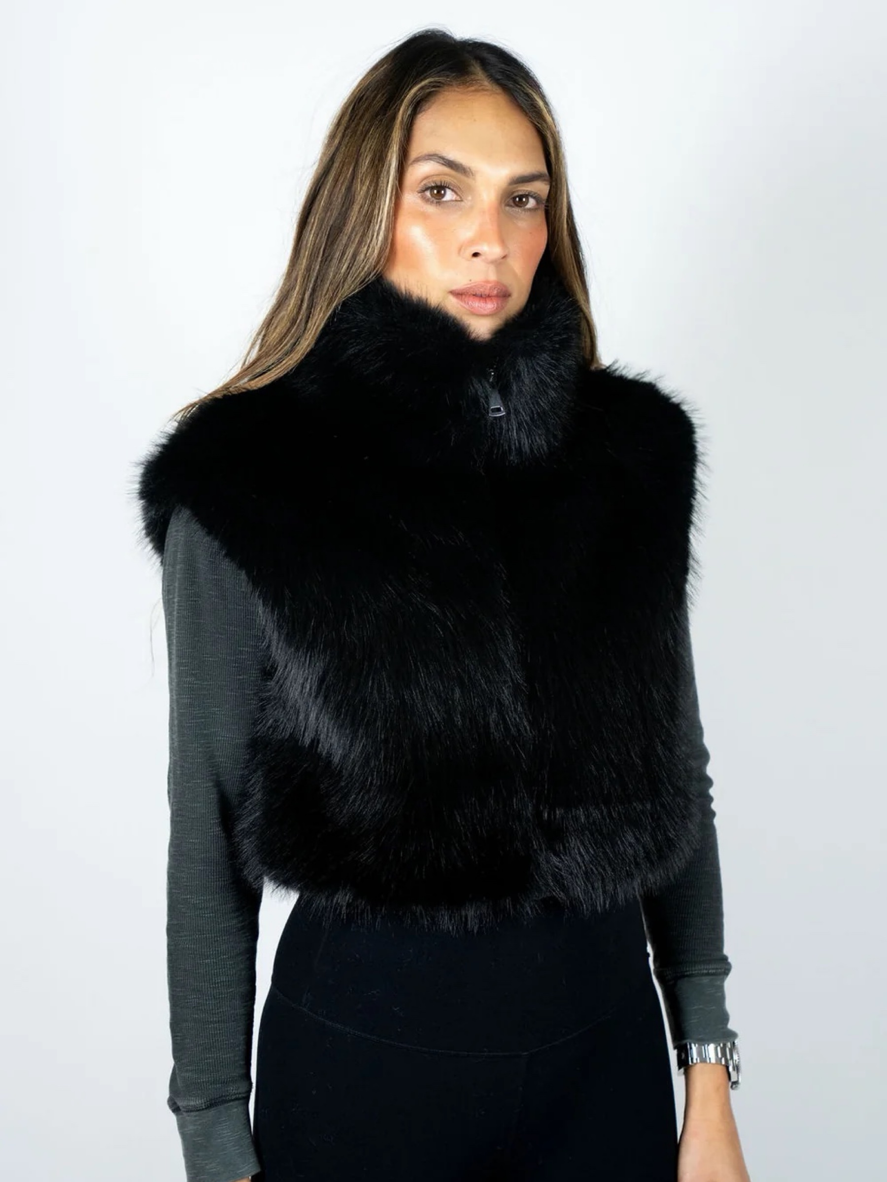 Angel Wings Faux Fur Vest by Revolve | Pickle