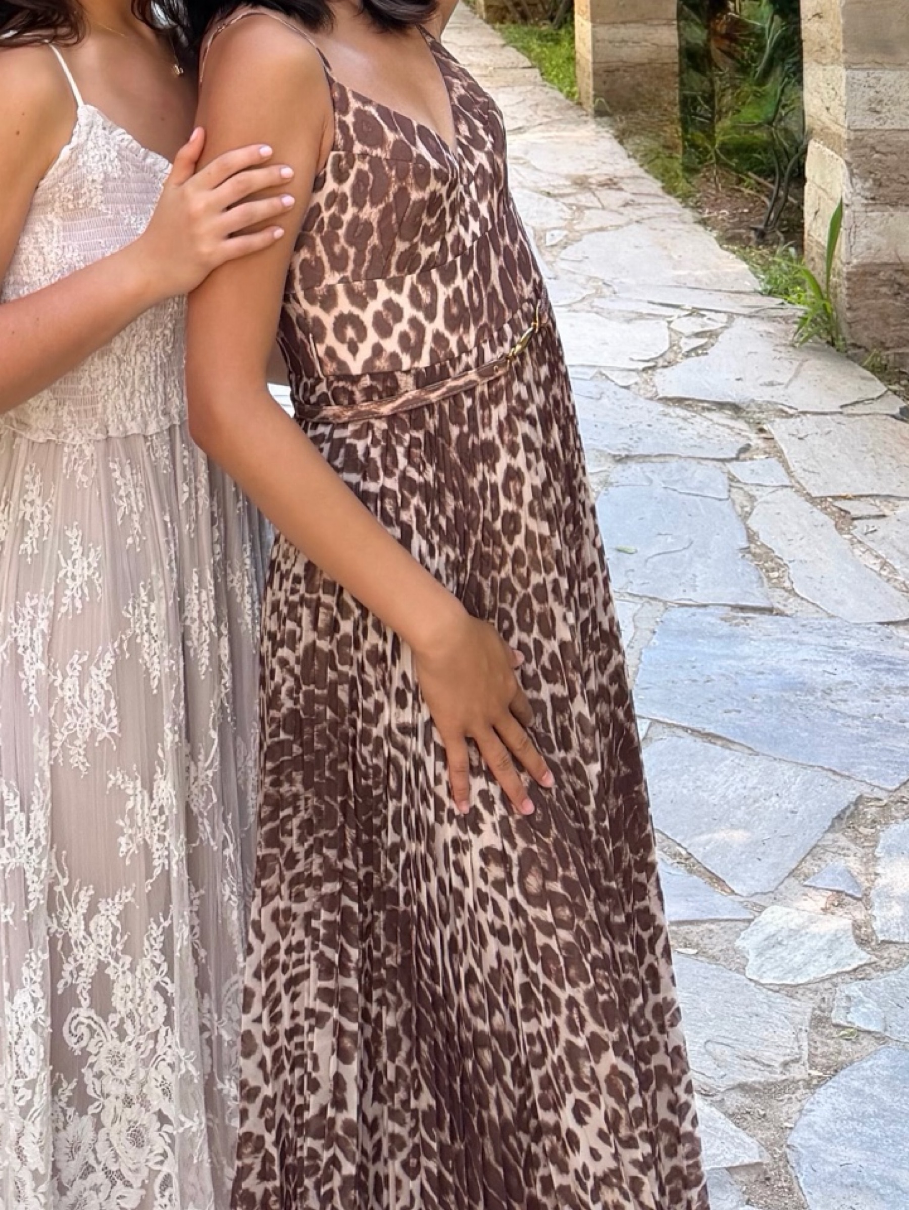 brown picnic dress Zimmerman Sunday Pleated Leopard Print by ZIMMERMANN Size:UK 30