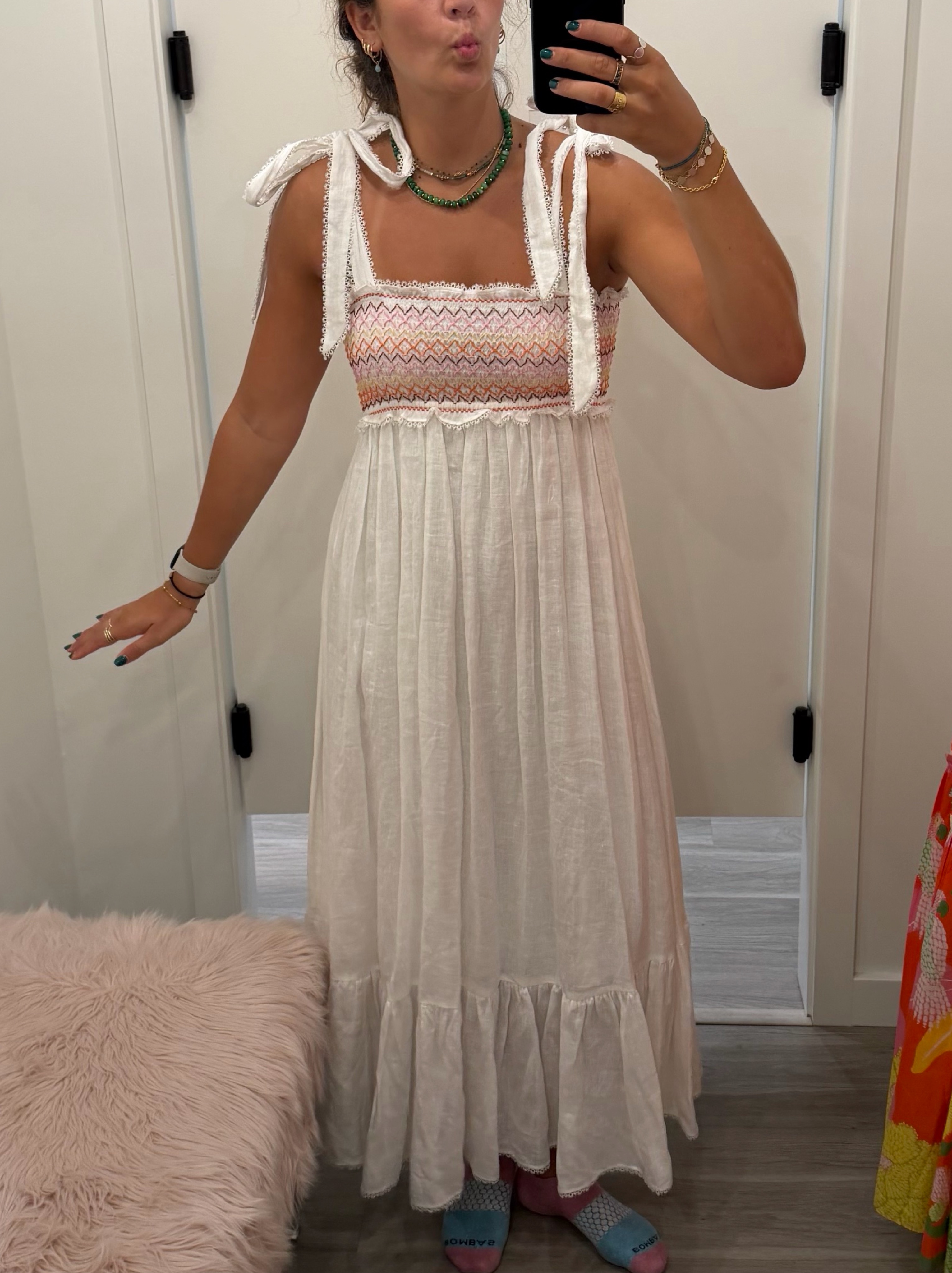 zimmerman white lace dress ZIMMERMANN Coco Lace Midi Dress | White