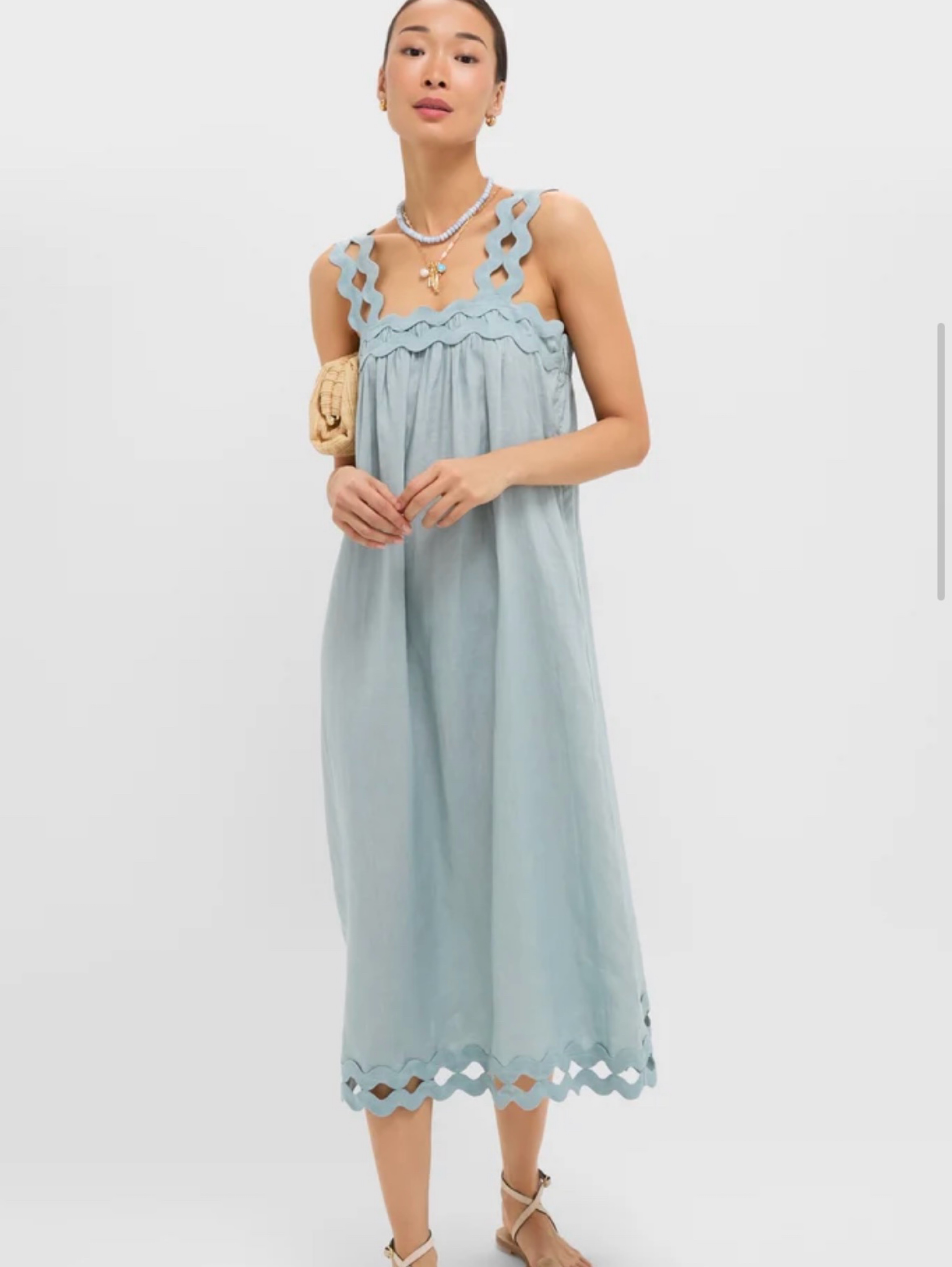 tuckernuck linen dress Tuckernuck Black Linen Cornelia Dress Black / XL