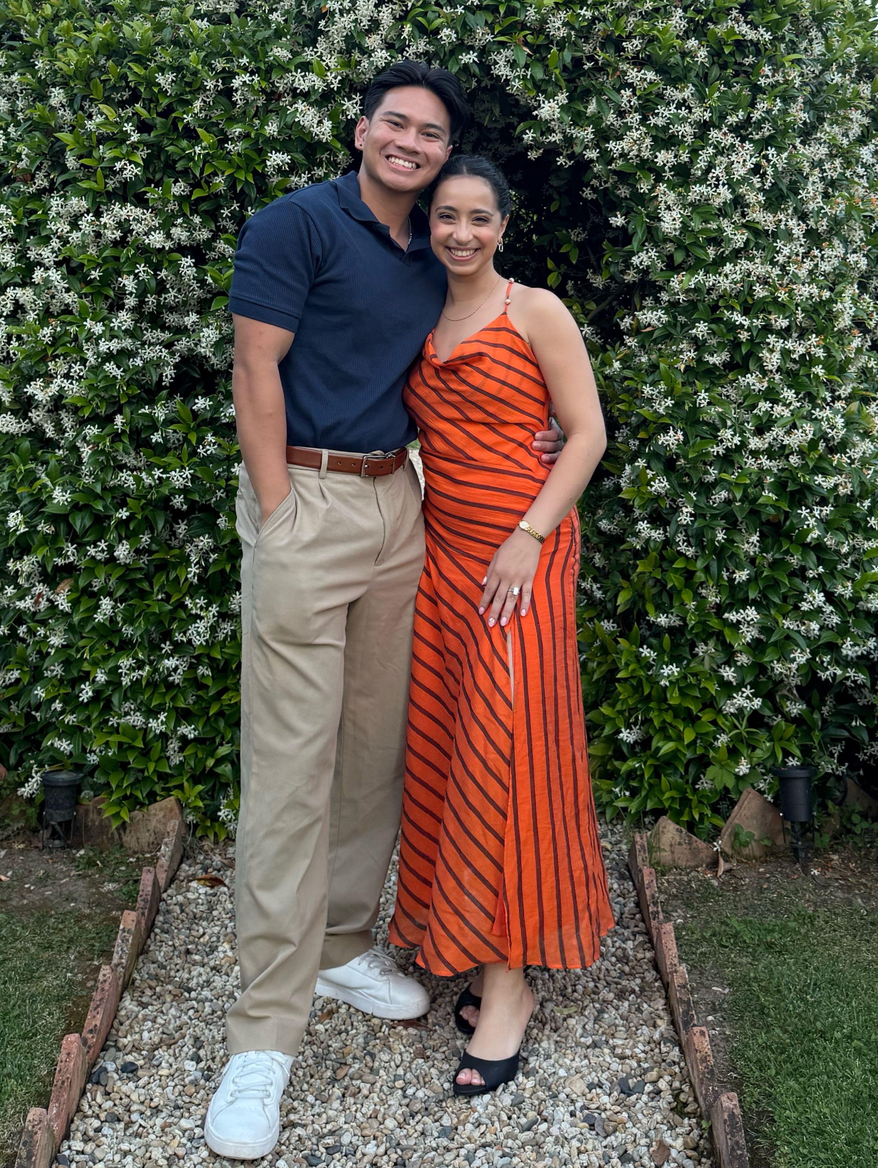 orange midi dress for spring Orange Cotton Poplin A-Line Detachable Sleeve Flared Midi Dress 52" / Regular (5'2"