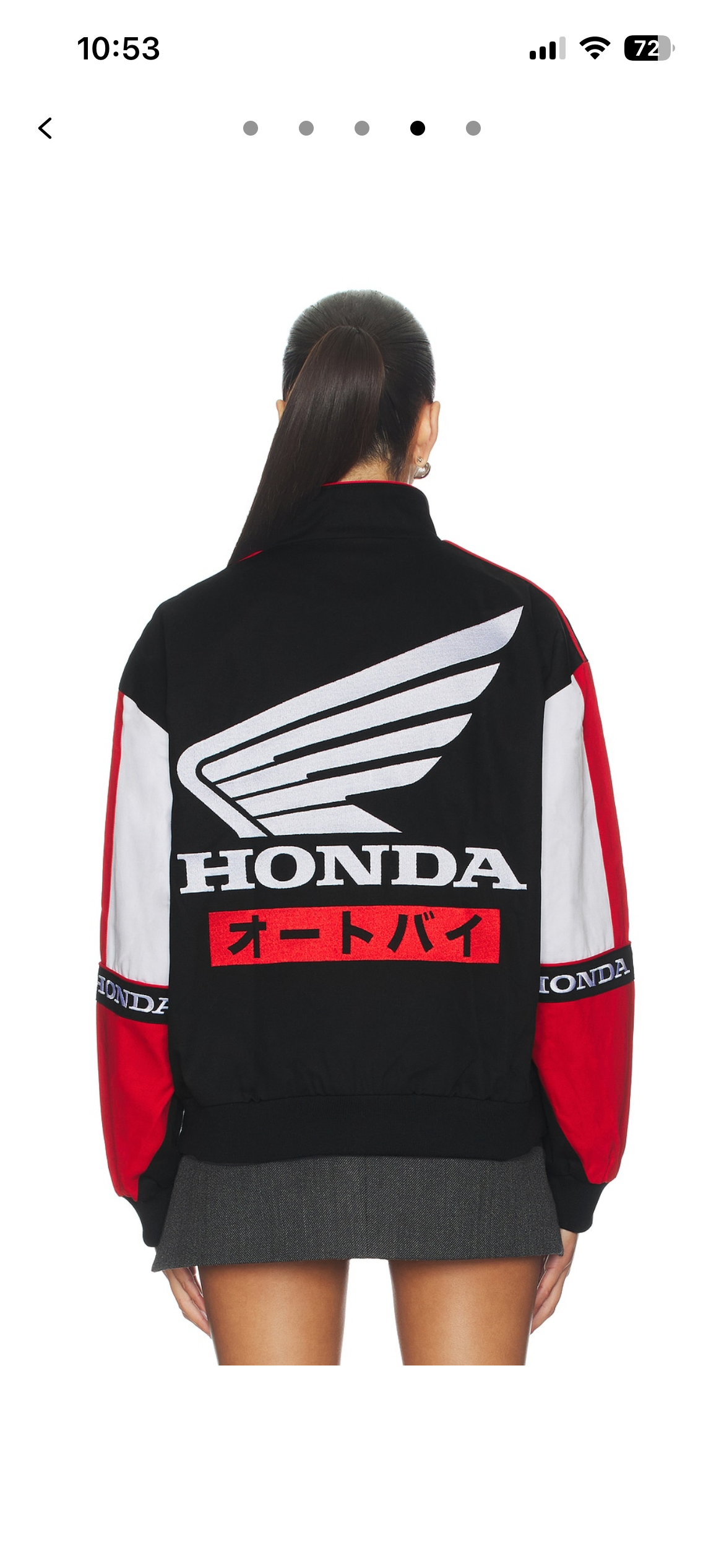 HONDA Honda Racing Jacket 新品タグ付き Honda Racing Colorblock Track Jacket by Honda - Pickle