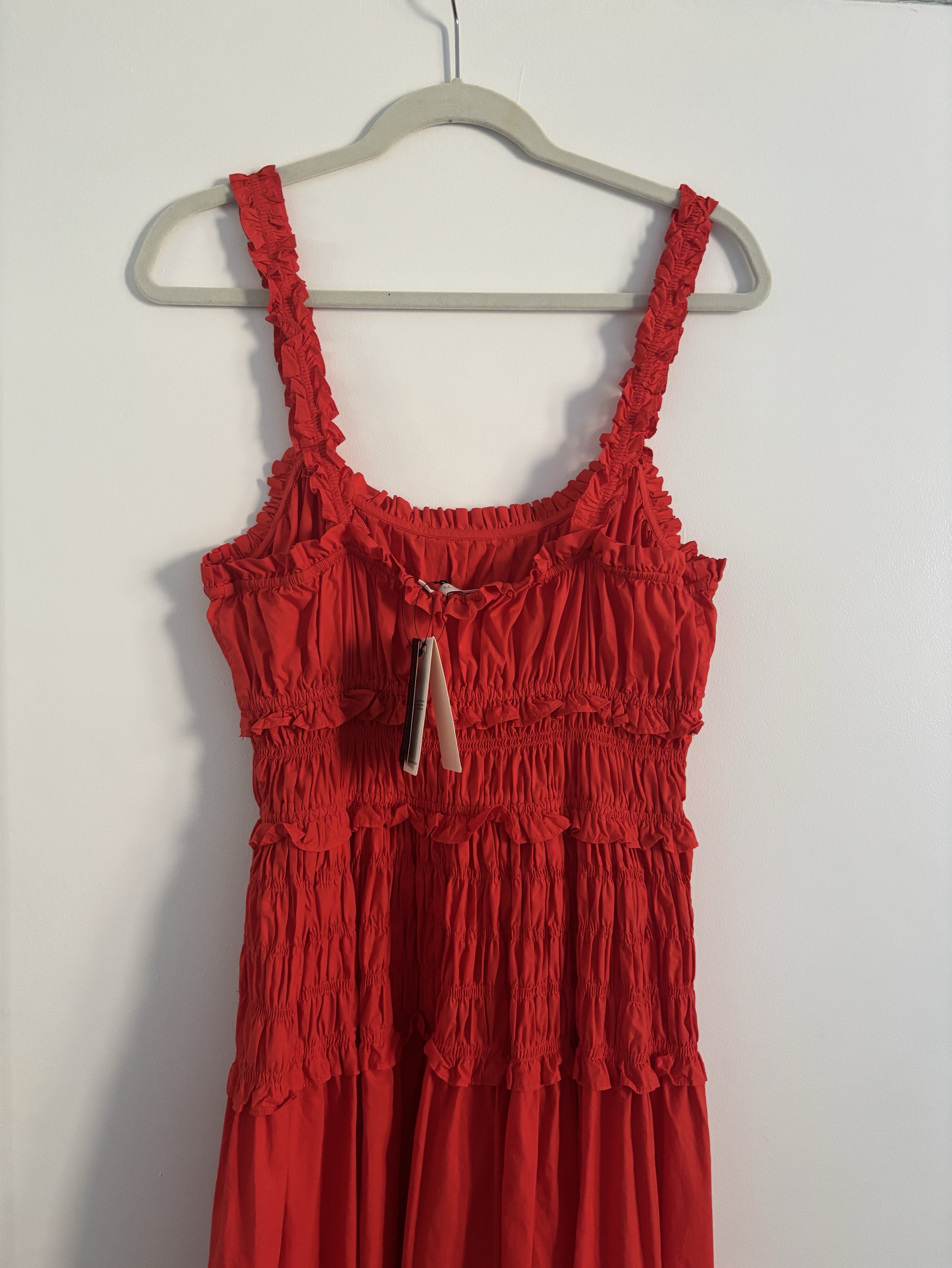 doen marianne dress red Trilogy Stores