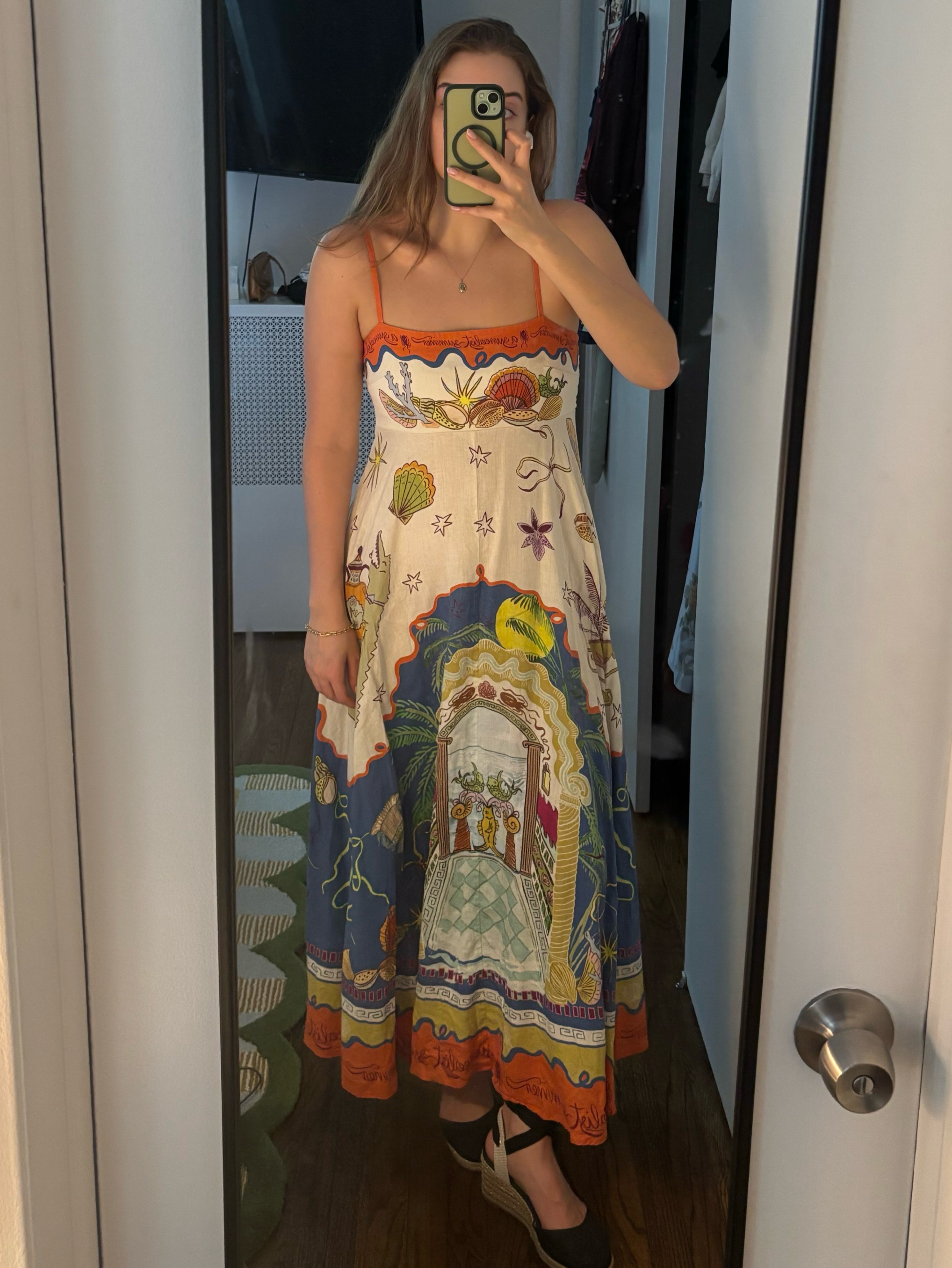 Alemais Surrealist Summer Sundress
