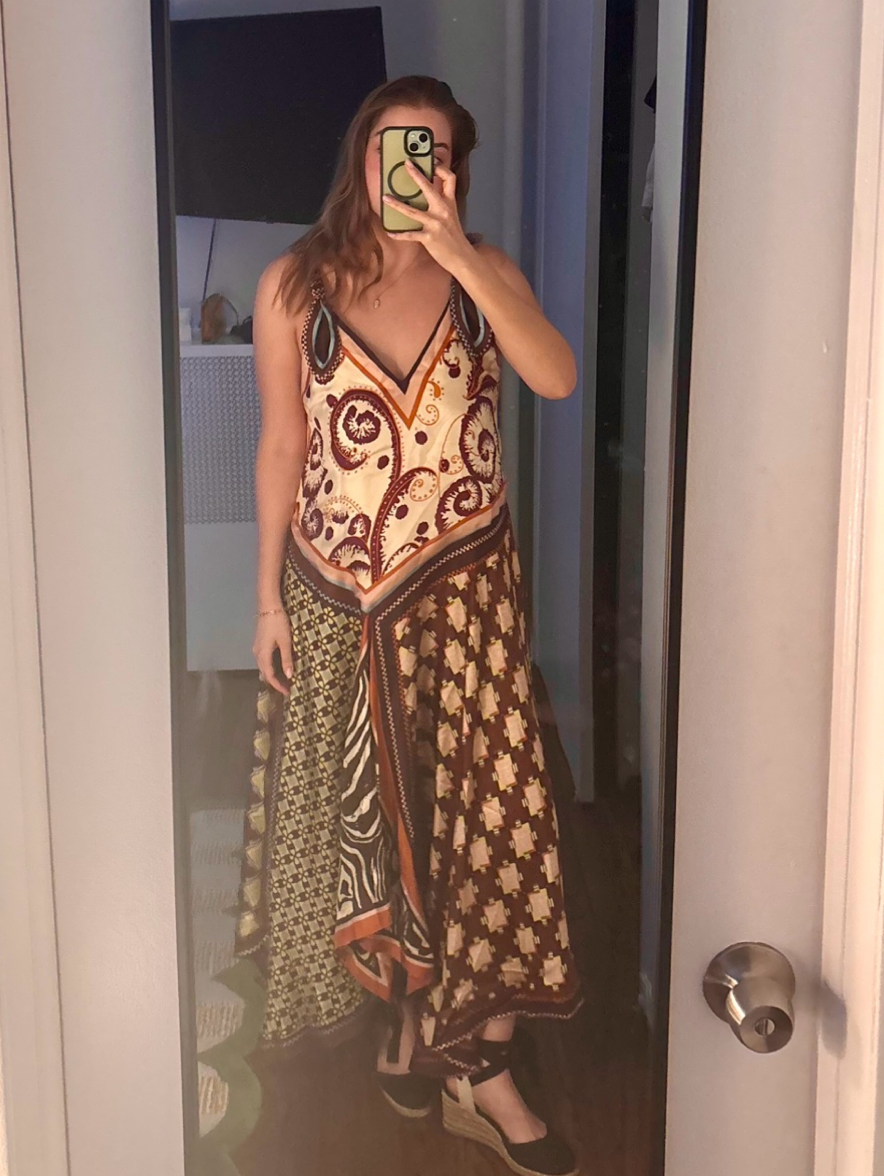 Alemais Wilson Silk Twill Midi Dress