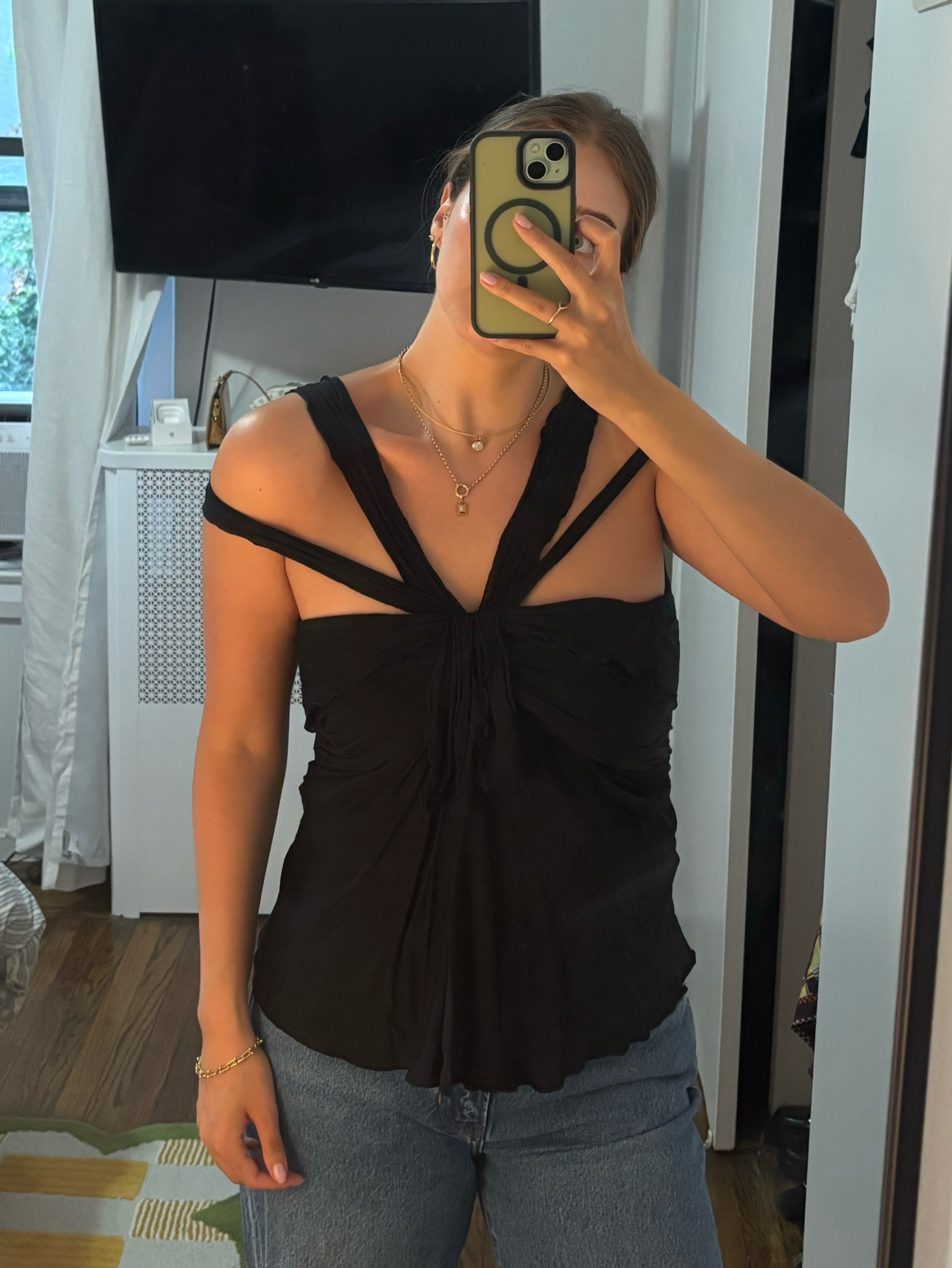 Vintage Christian Dior Black Top