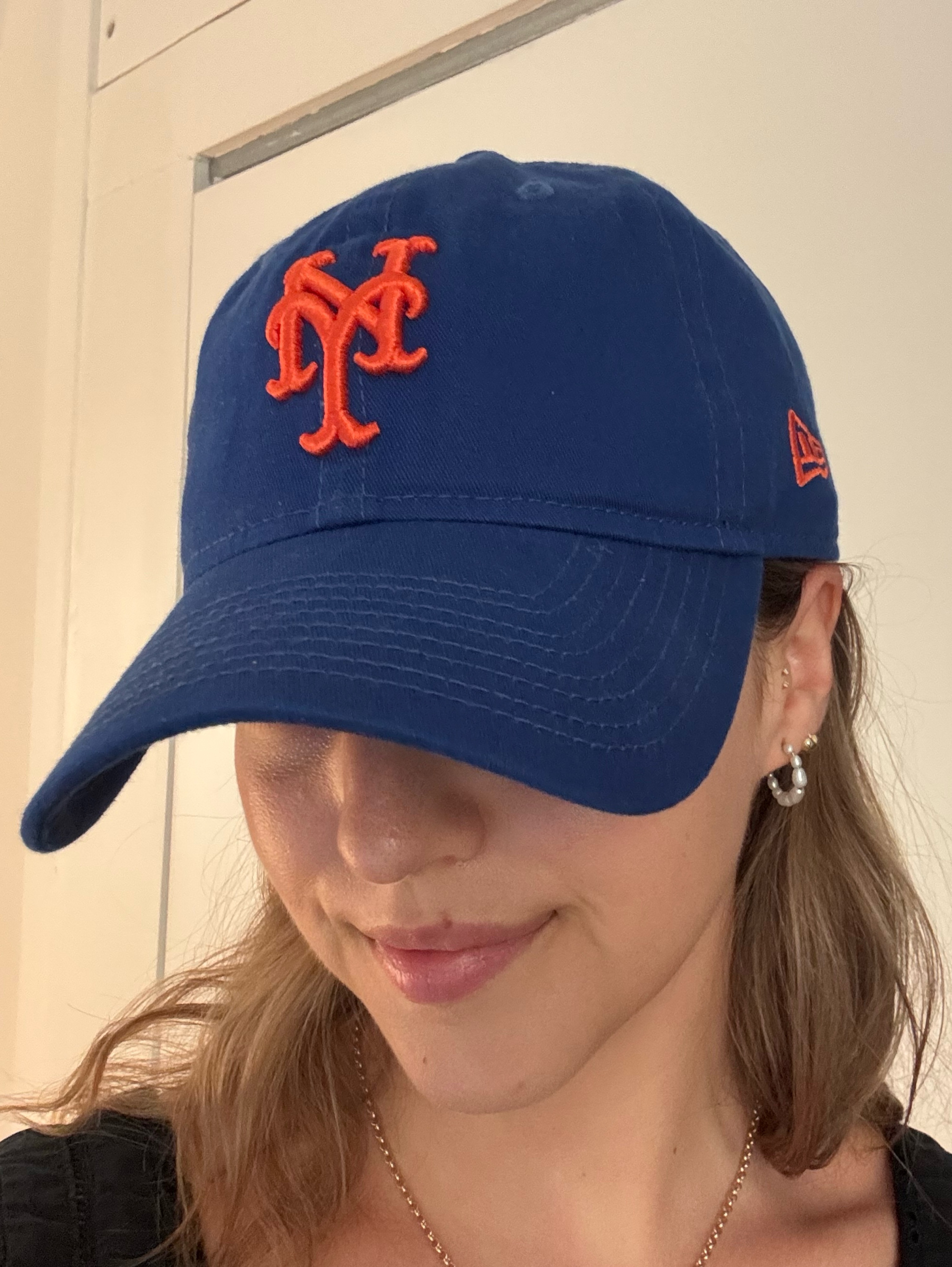 Blue and Orange Mets Baseball Cap