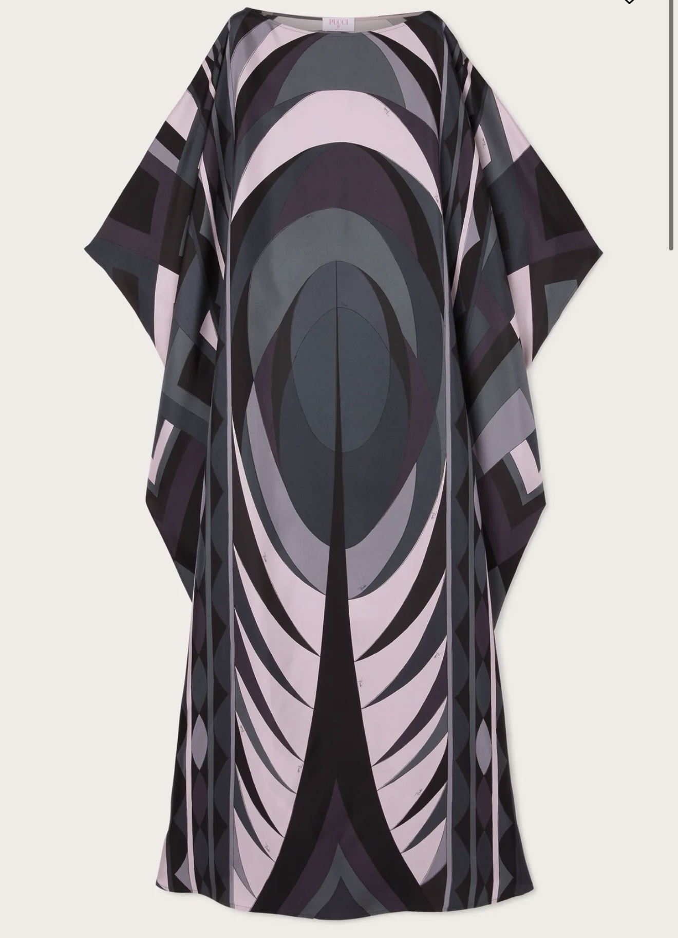 Pucci VOLUTE PRINT LONG KAFTAN