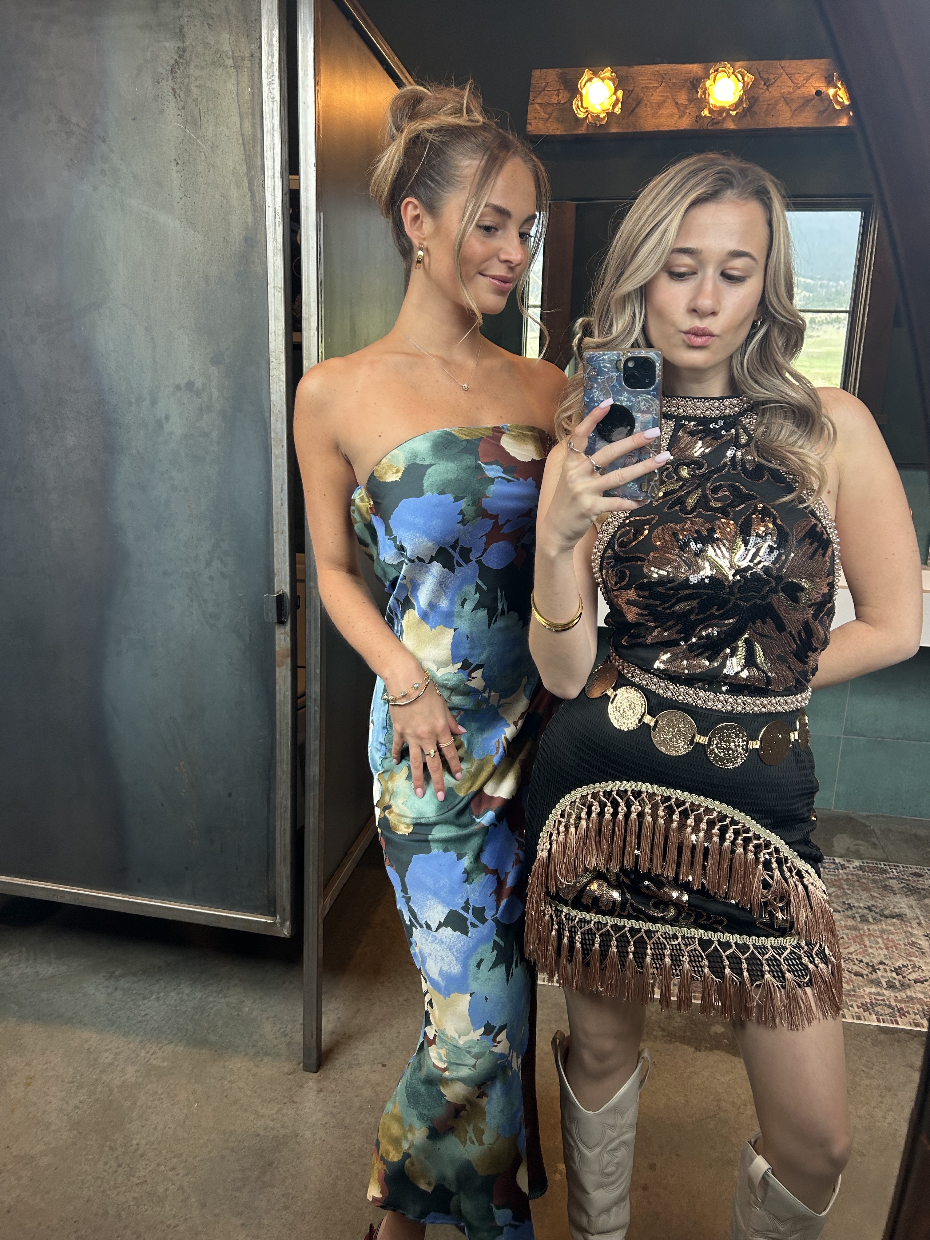 Western semi formal dress/ country dress by 12th Tribe - Pickle Western semi formal dress/ country dress by 12th Tribe - Pickle