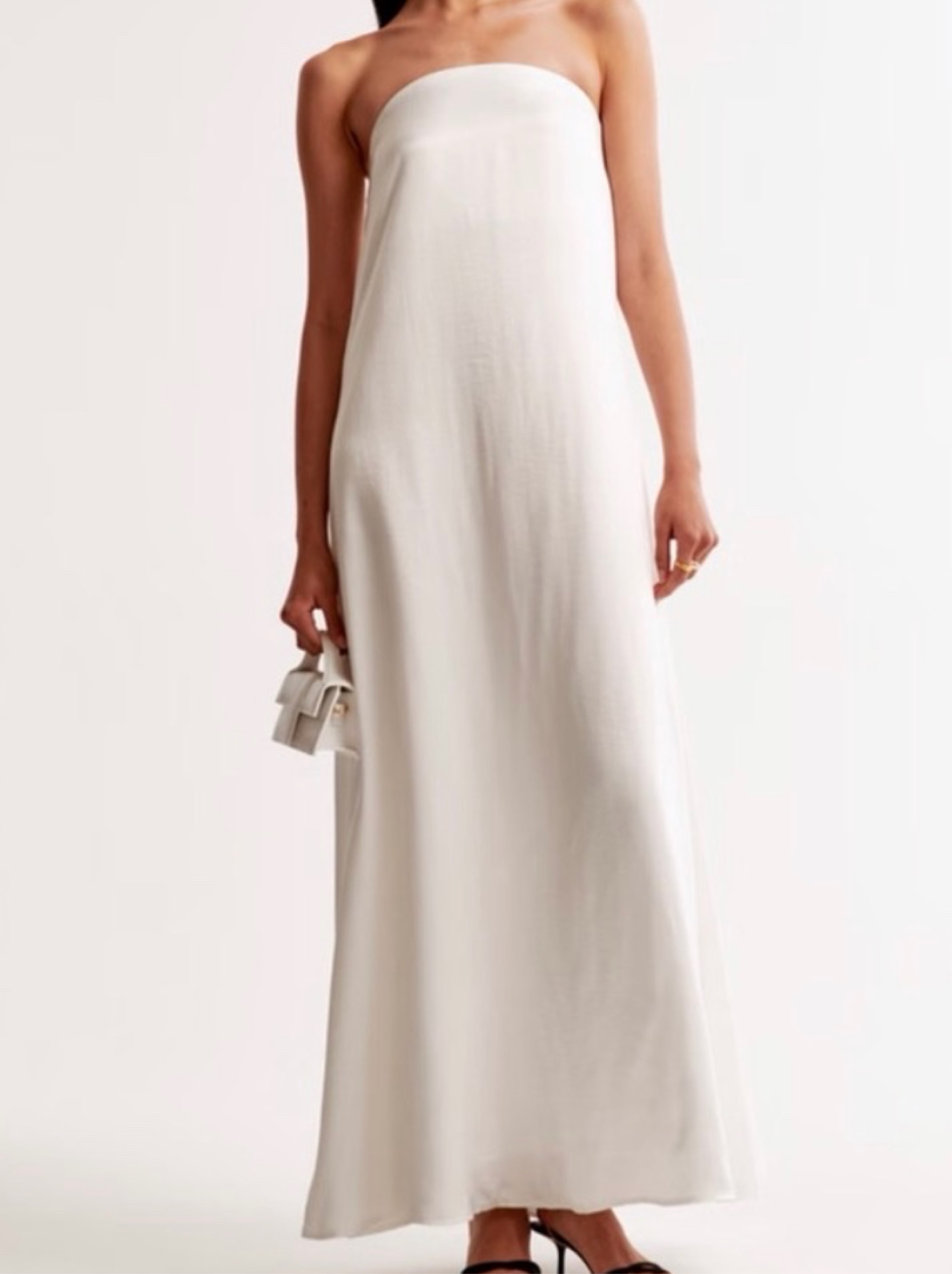 Abercrombie and Fitch - Strapless Trapeze Dress