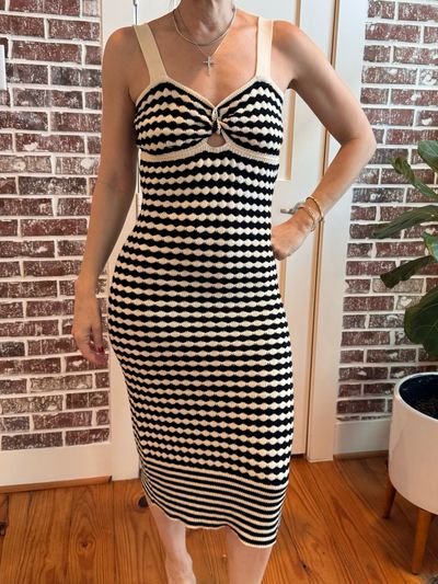 Midi Striped Summer Knit Dress by Ramy Brook | Pickle Midi Striped Summer Knit Dress by Ramy Brook | Pickle