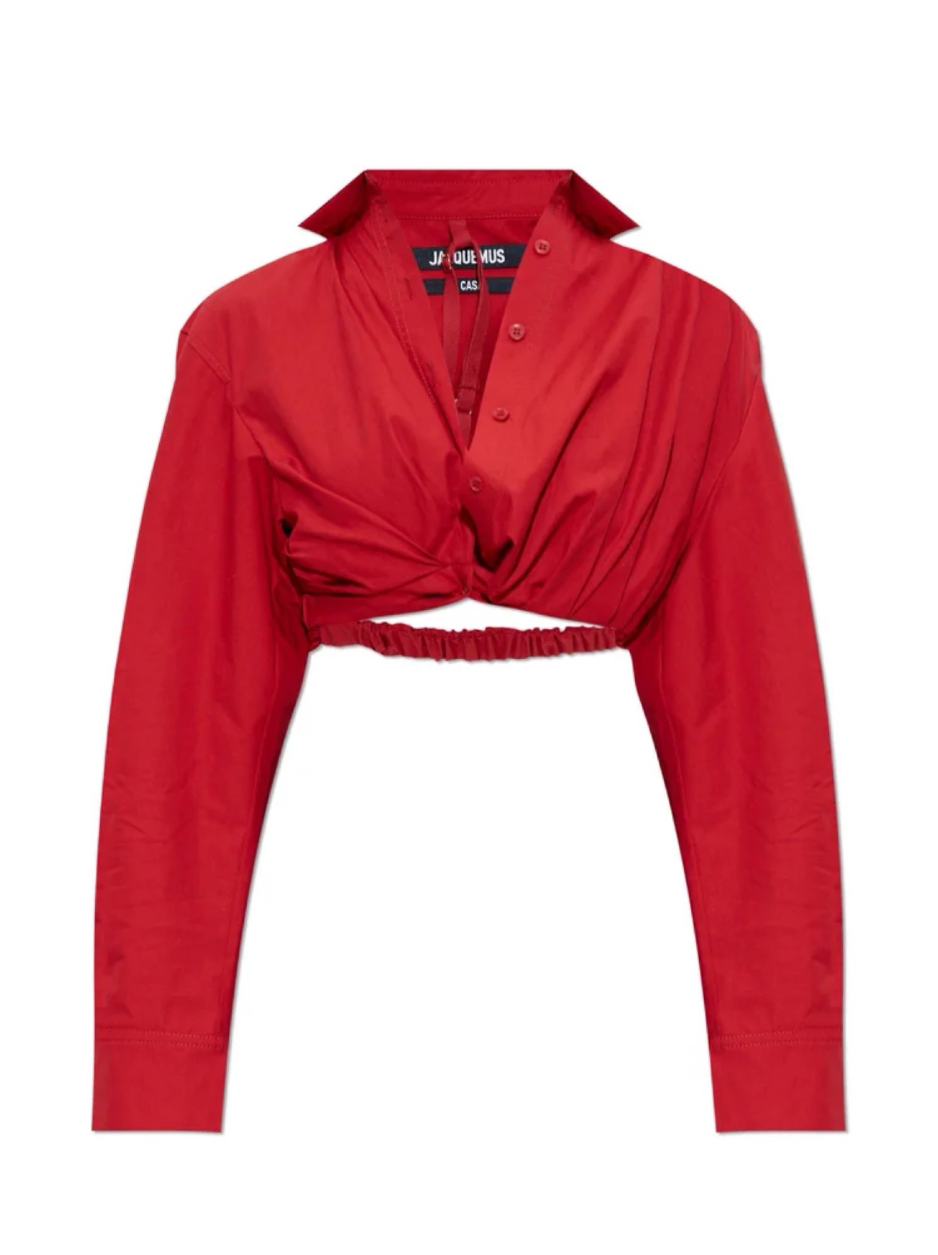 Jacquemus La Chemise Bahia Cropped Shirt