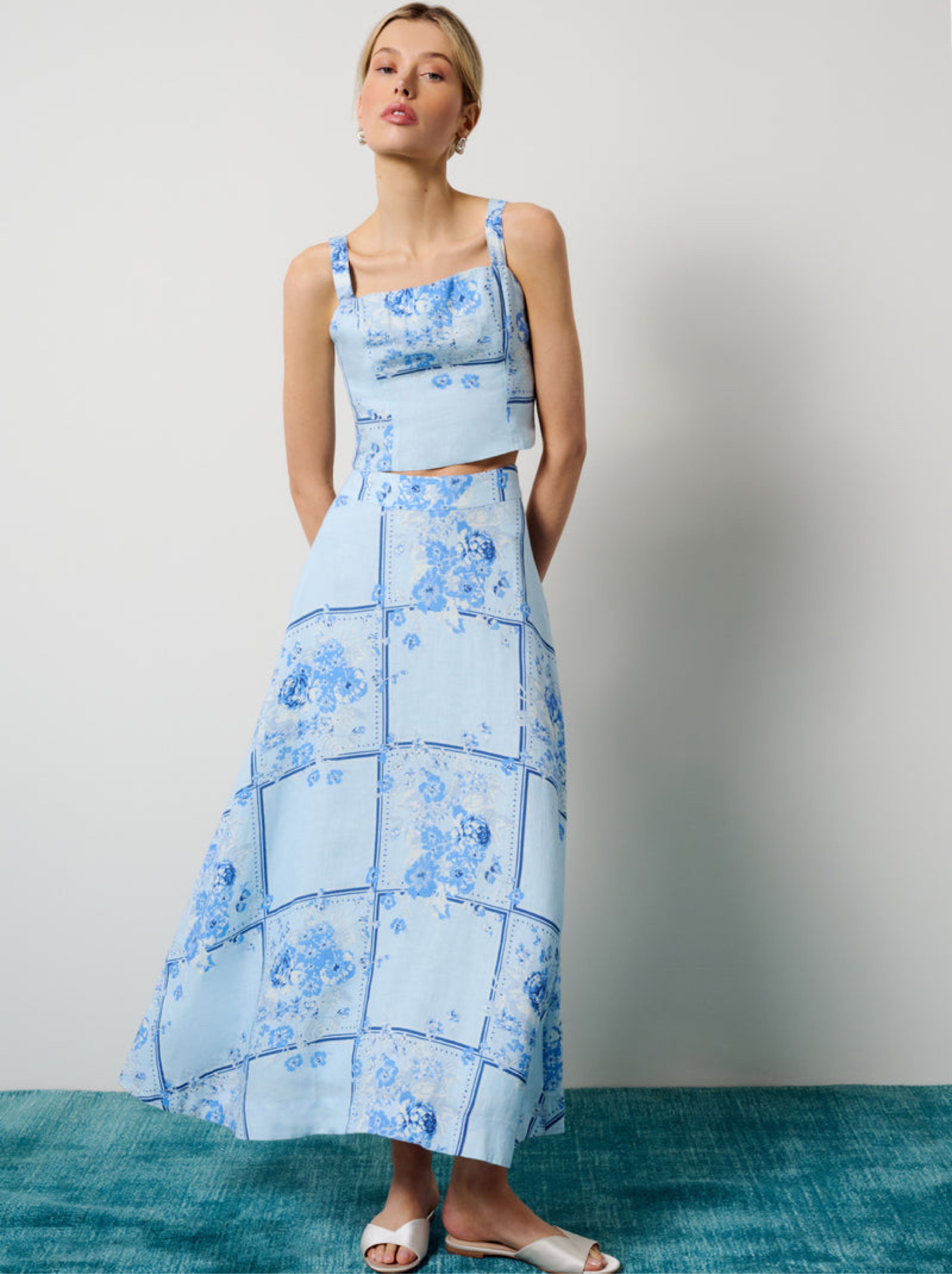 Favorite Daughter Two Piece Linen Set