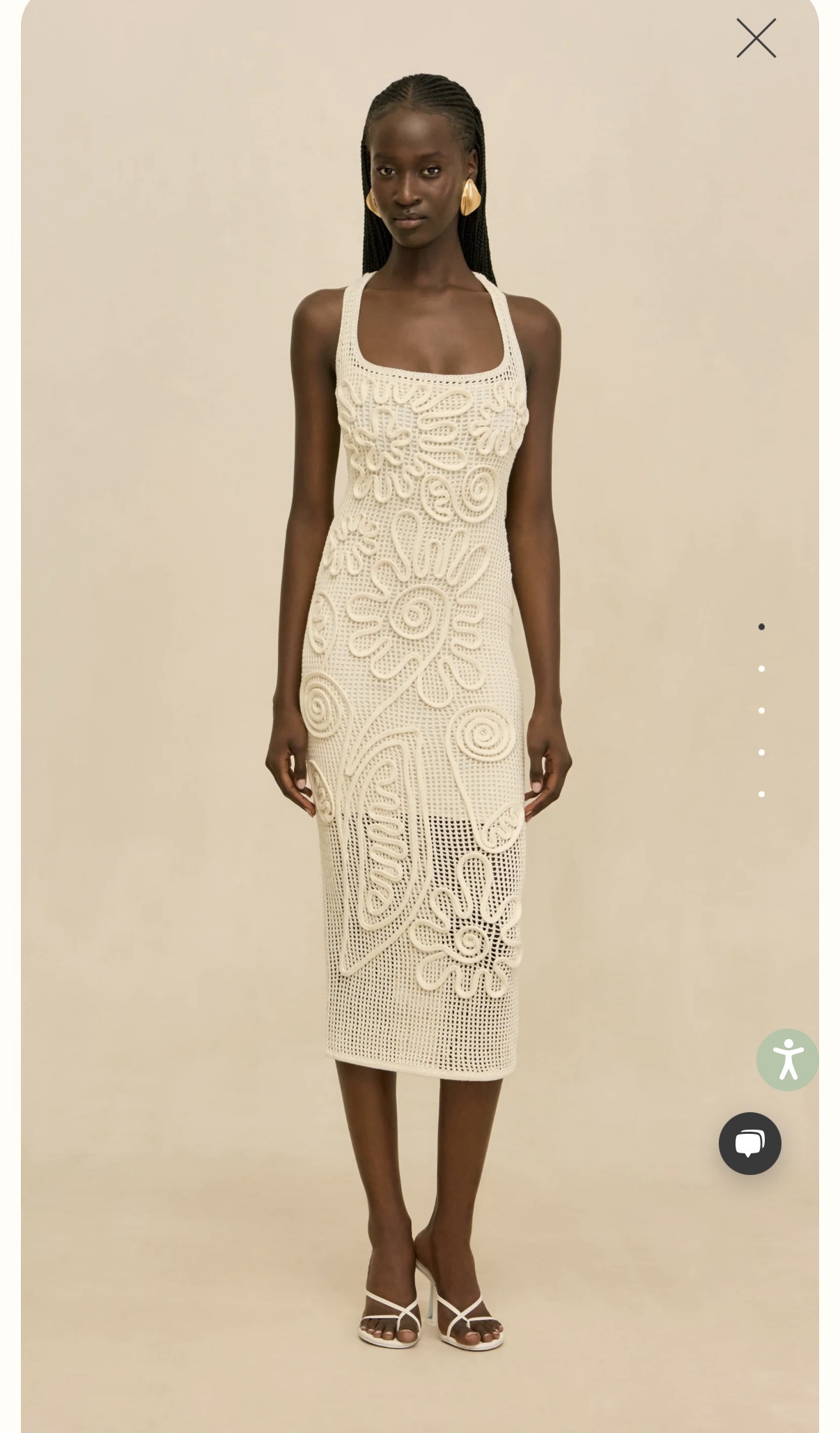 Cult Gaia Nissa Knit Dress by Cult Gaia - Pickle Cult Gaia Nissa Knit Dress by Cult Gaia - Pickle