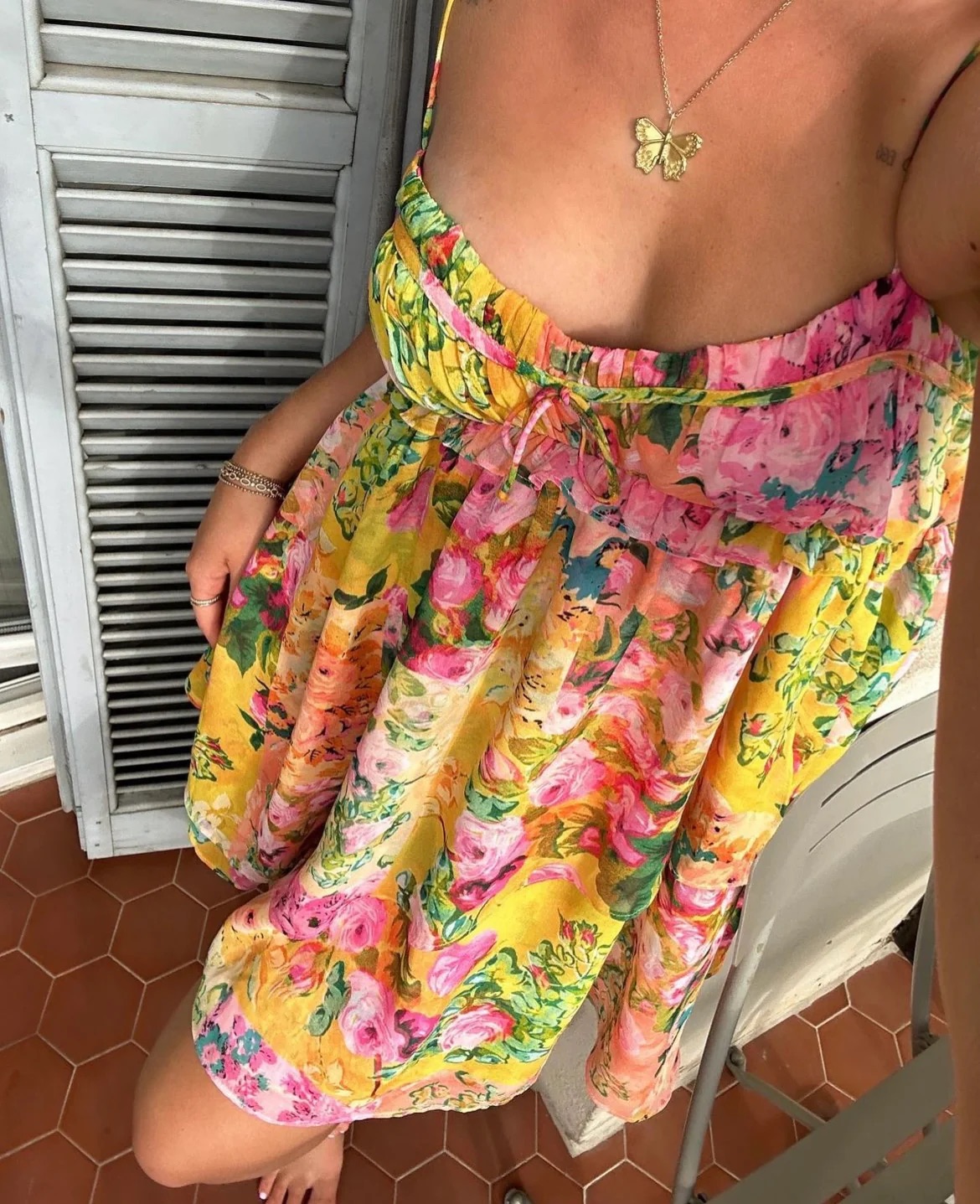 mini yellow summer dress Trendy Lemon Print | Cute Women's Dresses xxbenny060125 or wedge Fabric Dua Lipa Flashes Her Color:C-Slate Blue